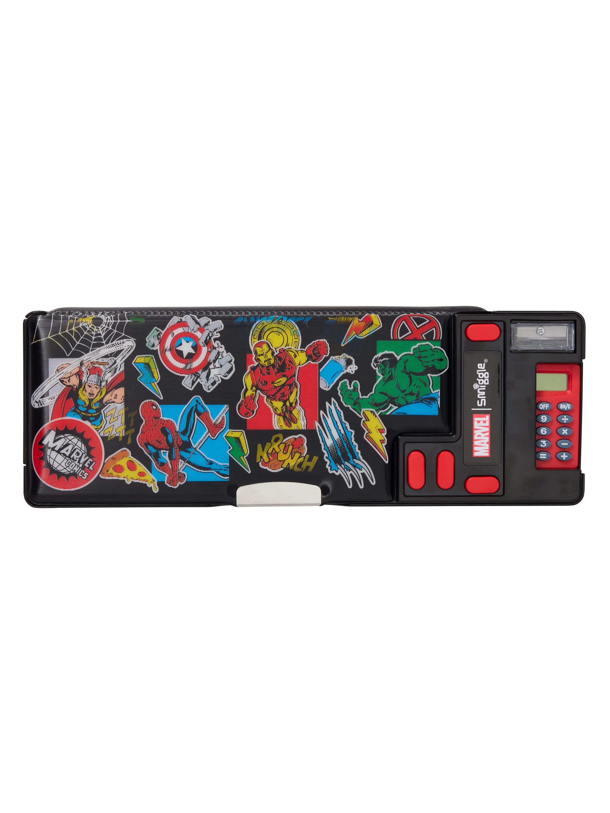 Marvel Pop Out Pencil Case Black