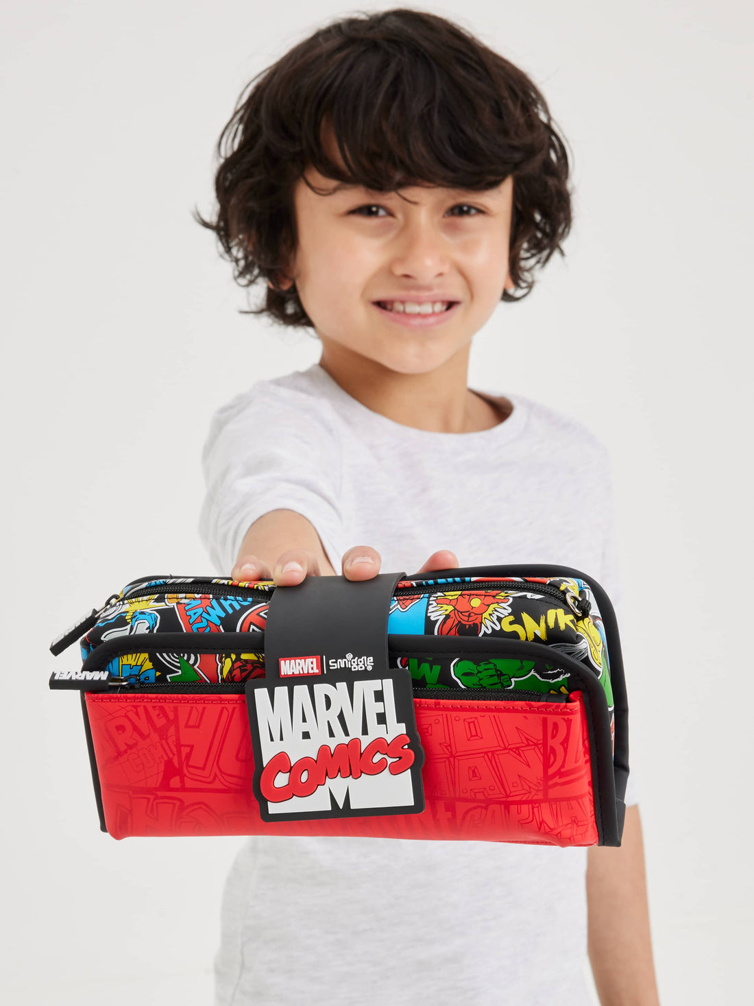 Marvel Utility Pencil Case Black