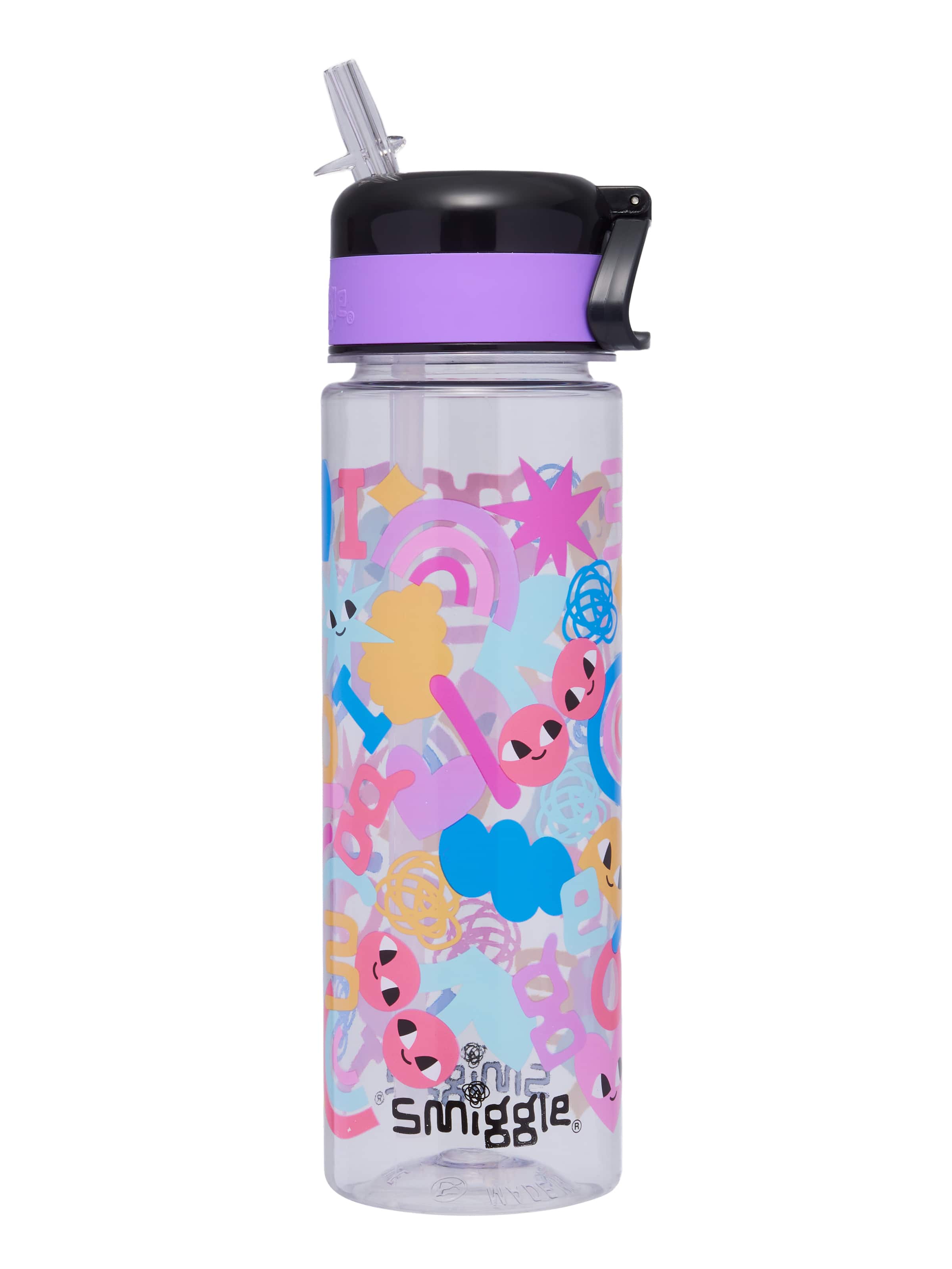 Unreal Spout Plastic Drink Bottle 650Ml Unreal Black Mix
