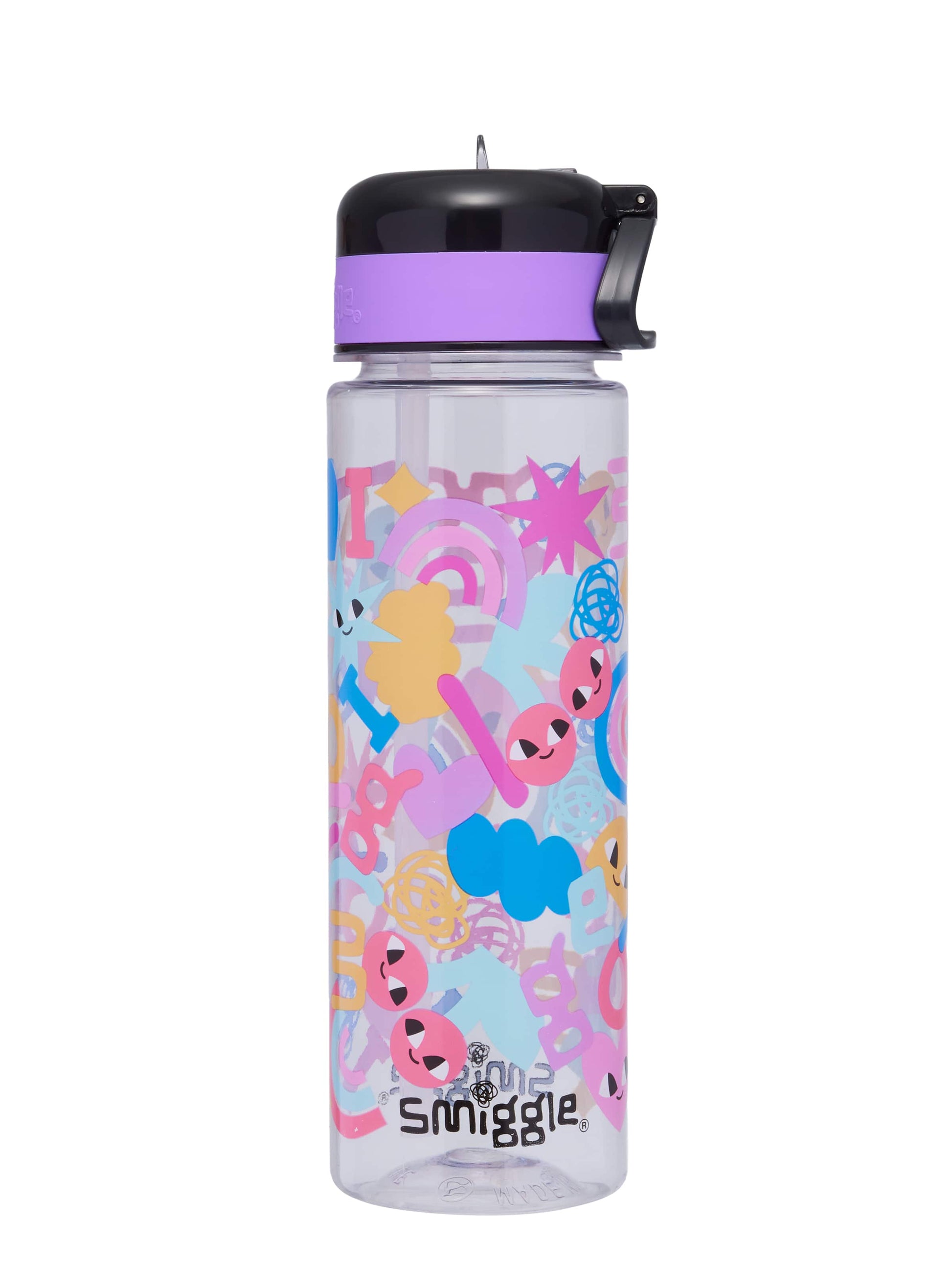 Unreal Spout Plastic Drink Bottle 650Ml Unreal Black Mix