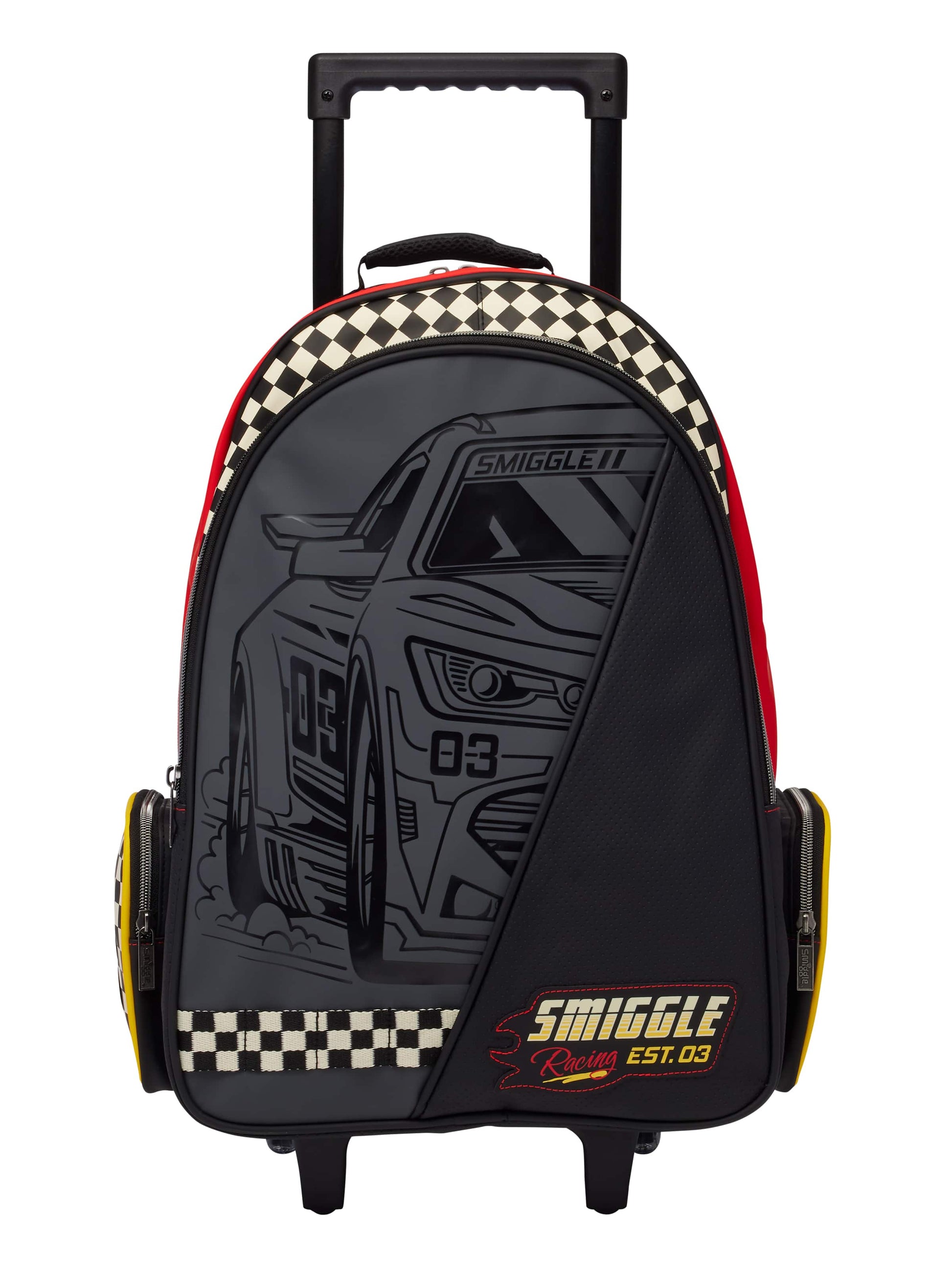 Pit Stop Trolley Backpack With Light-Up Wheels