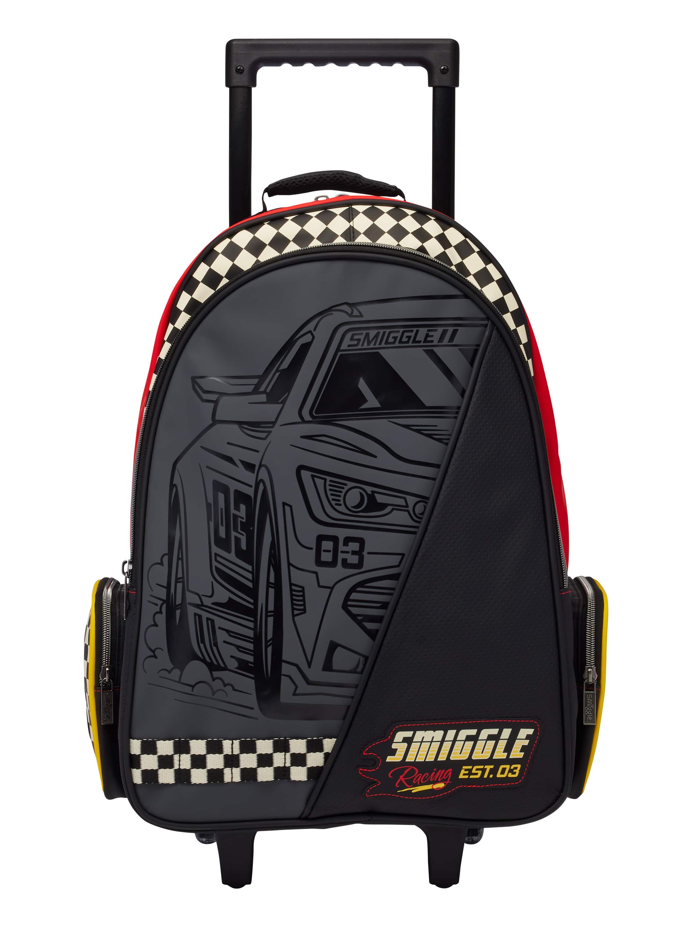 Pit Stop Trolley Backpack With Light-Up Wheels
