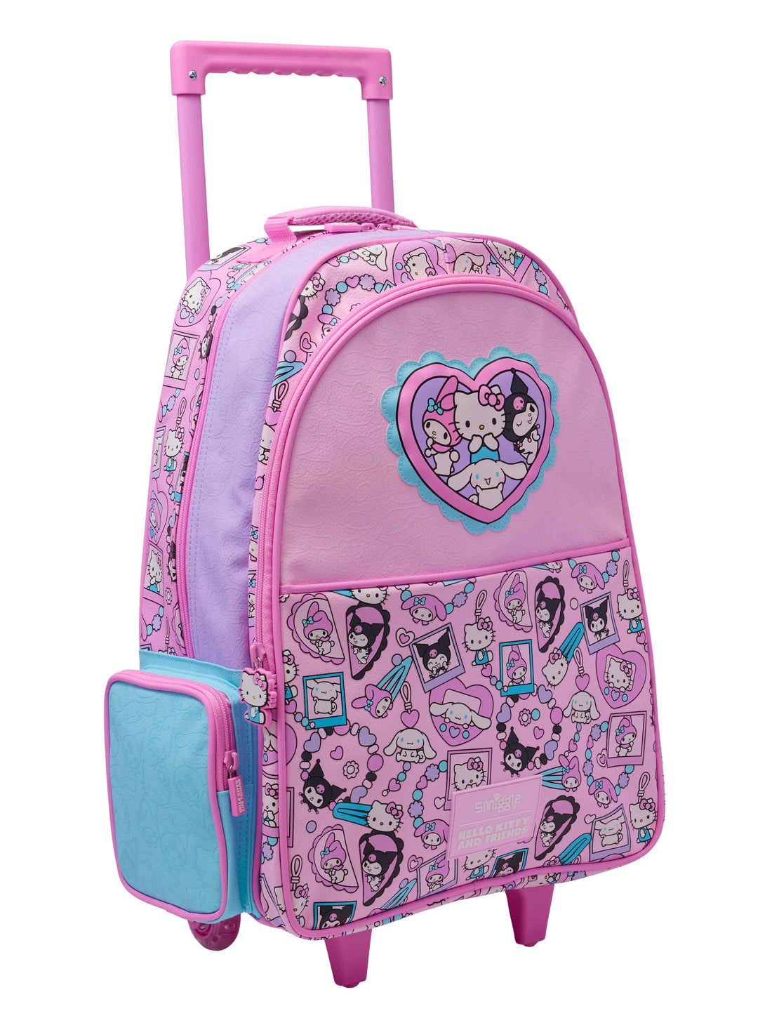 Hello Kitty And Friends Trolley Backpack With Light Up Wheels