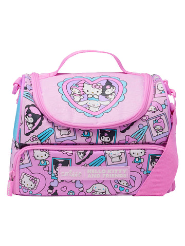 Hello Kitty And Friends Large Dual Strap Lunchbox Hello Kitty Pink