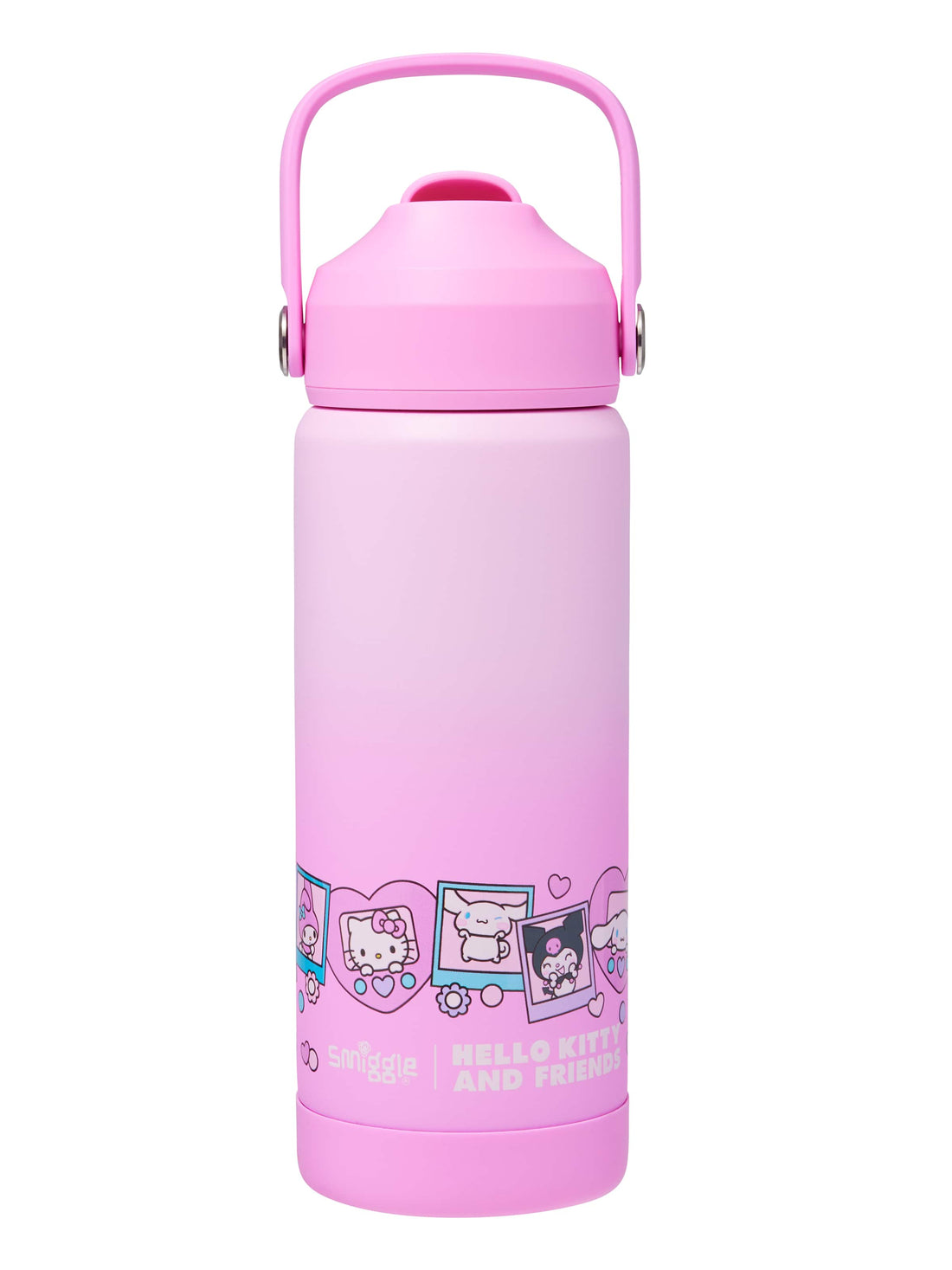Hello Kitty And Friends Squiggle Insulated Stainless Steel Drink Bottle 550Ml