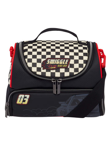 Pit Stop Large Dual Strap Lunchbox