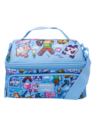 Minecraft Large Dual Strap Lunchbox