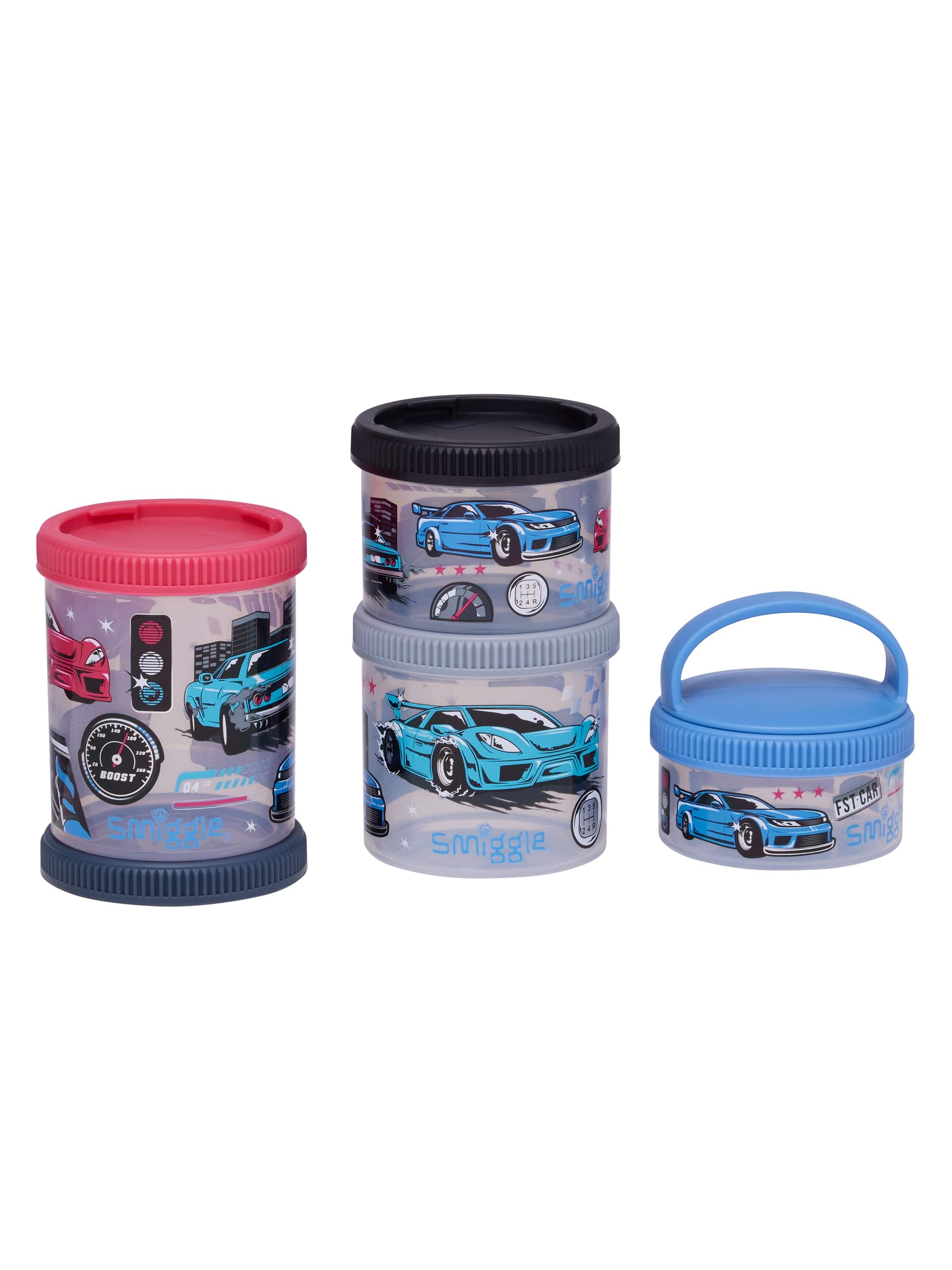 Aspire Snack N Stack Containers X4