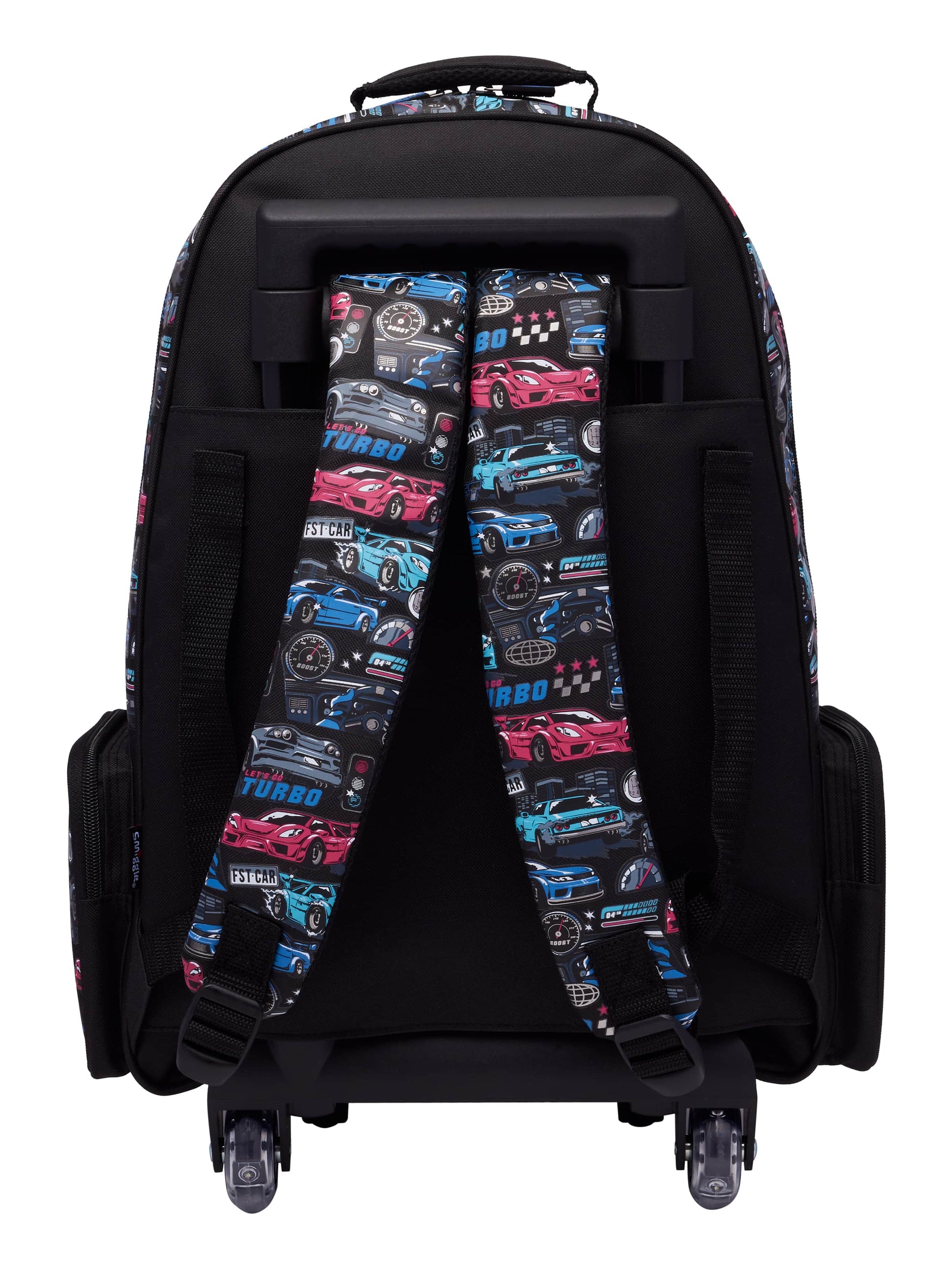 Aspire Trolley Backpack With Light Up Wheels