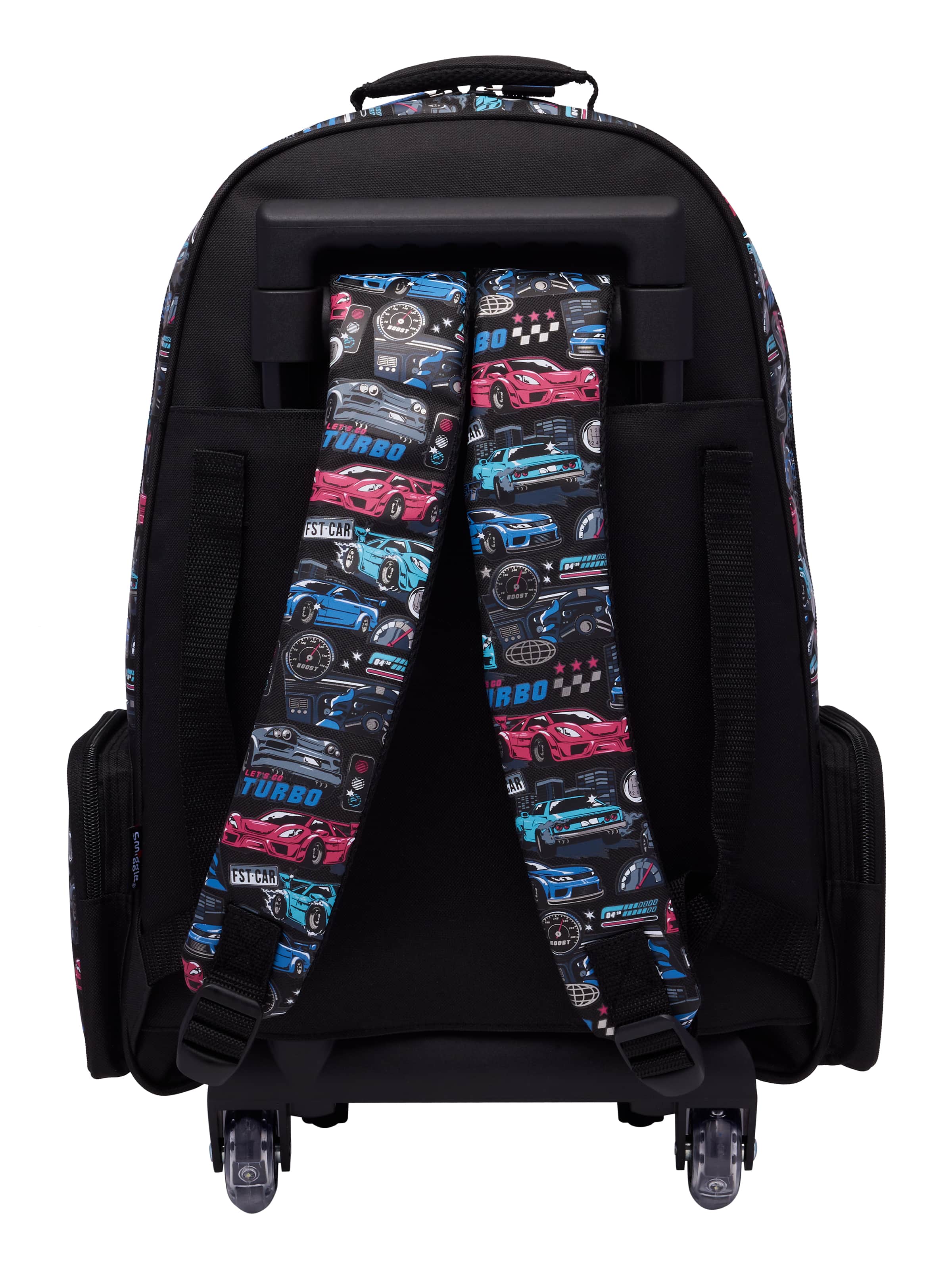 Aspire Trolley Backpack With Light Up Wheels