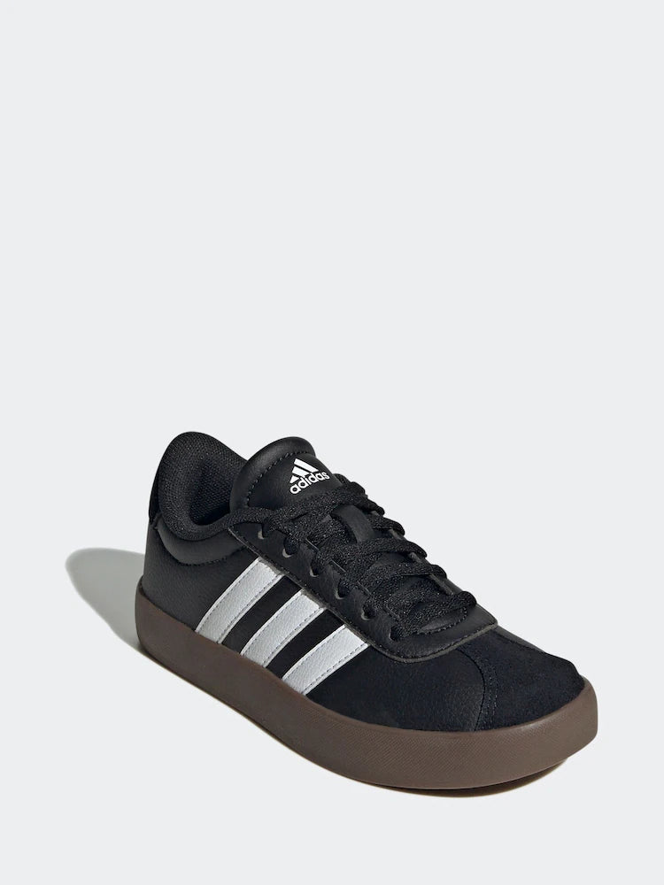 adidas Black/Tan VL Court 3.0 Trainers