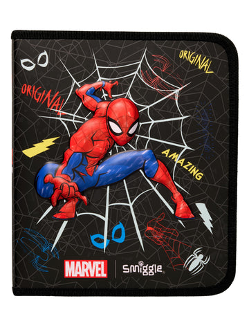 Spider-Man Zip It Stationery Gift Pack Black