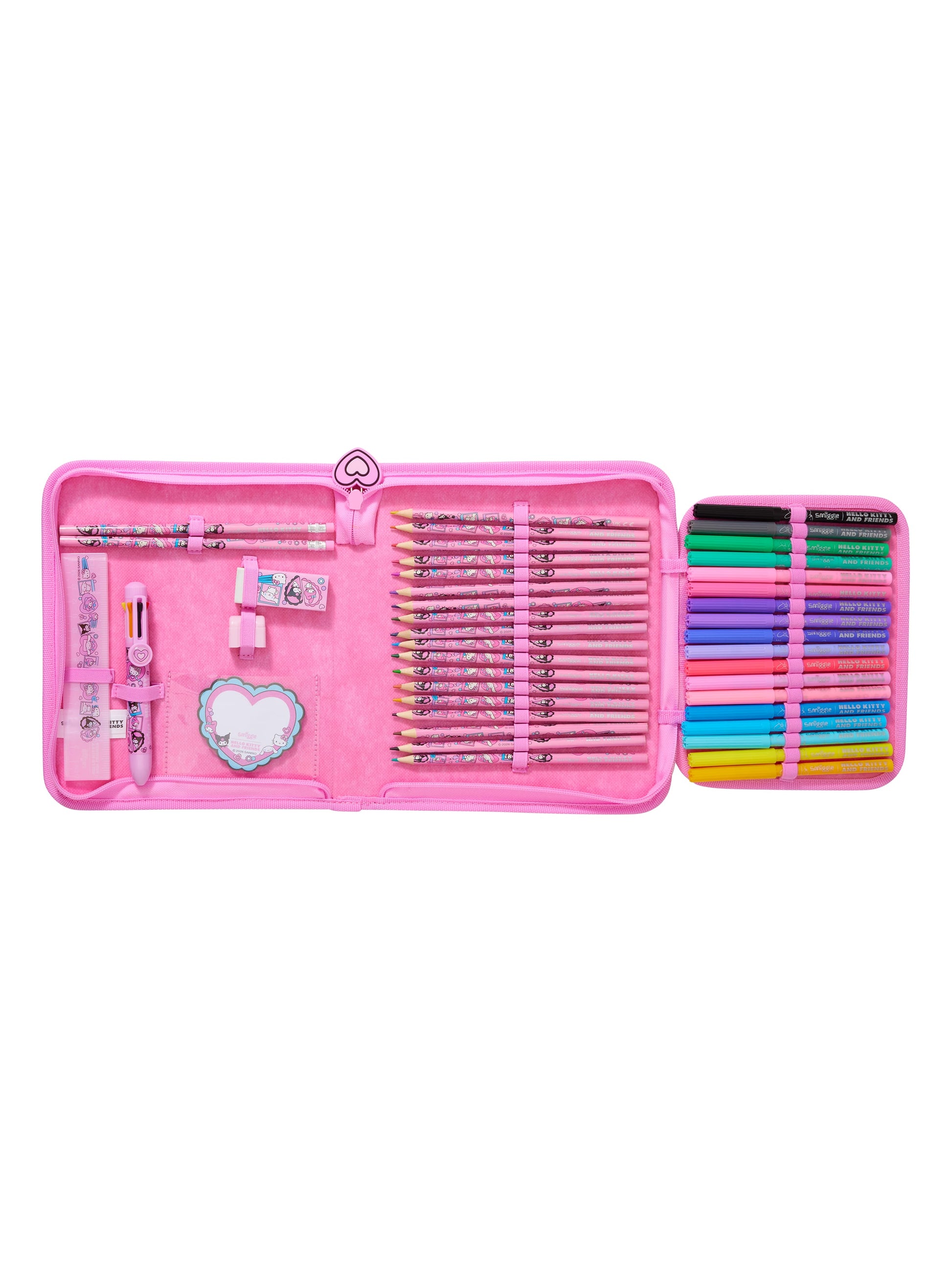 Hello Kitty And Friends Zip It Stationery Gift Pack