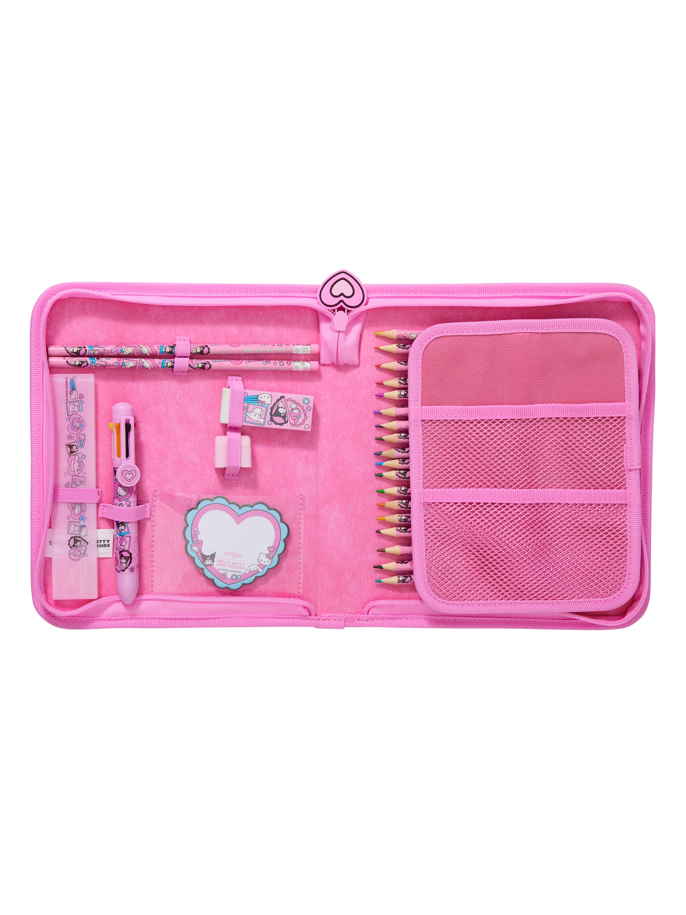Hello Kitty And Friends Zip It Stationery Gift Pack