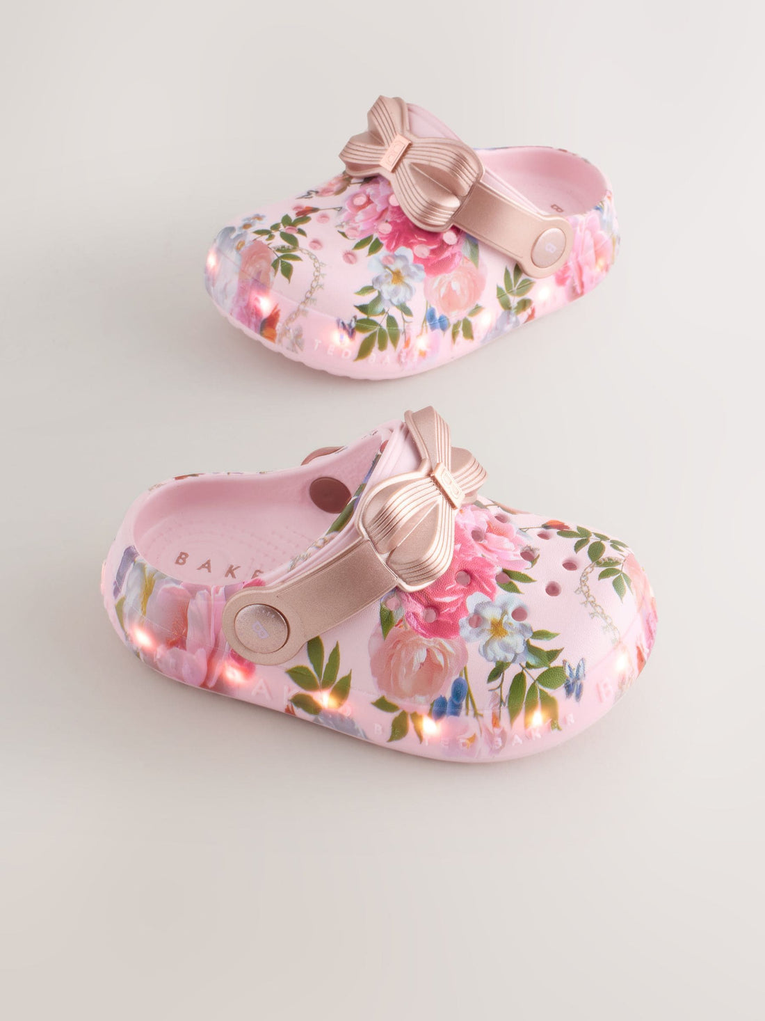 Baker by Ted Baker Girls Bow Clog Sandals