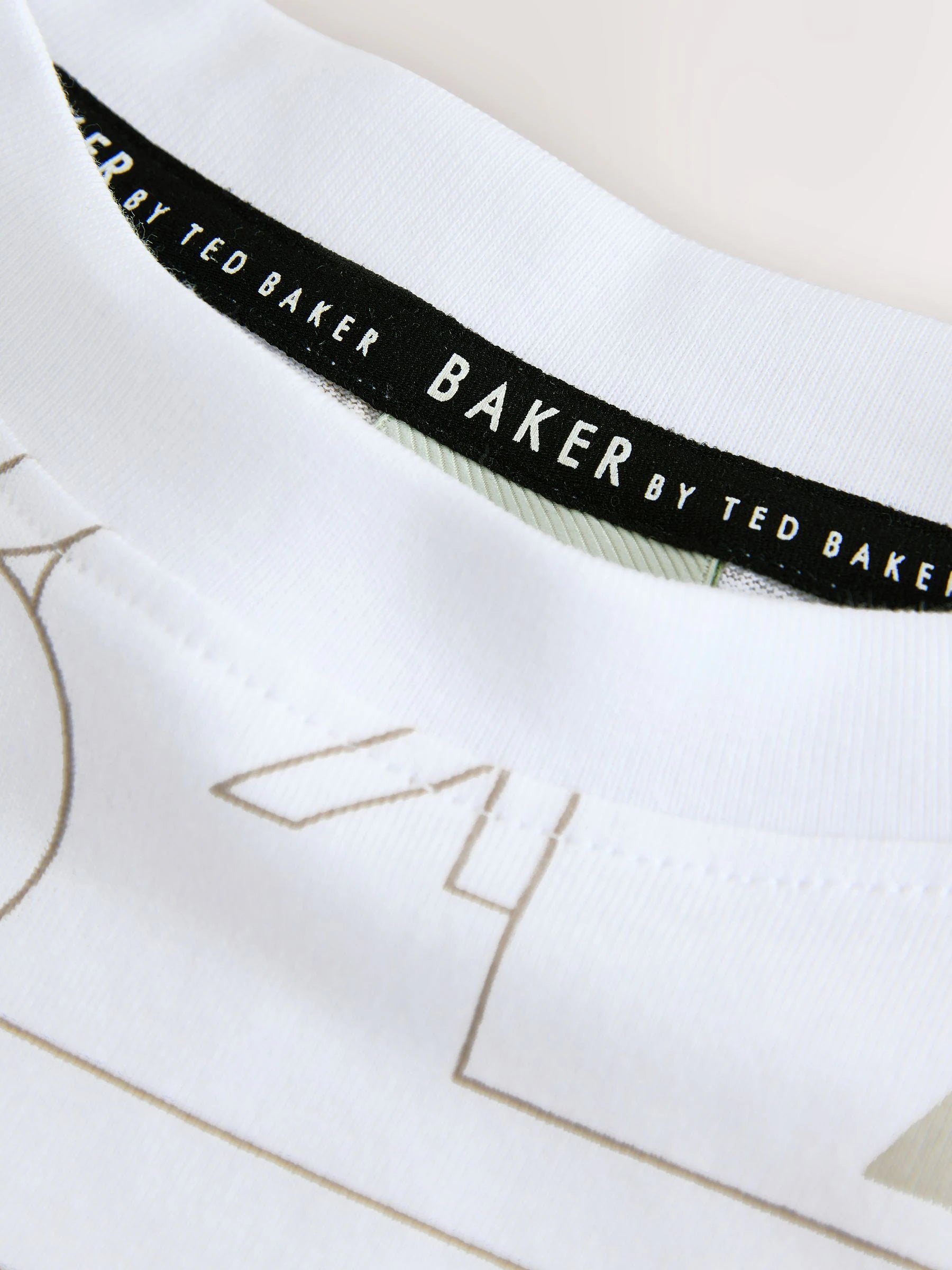 Baker By Ted Baker Letter Print T-Shirt