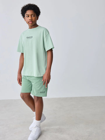 Baker by Ted Baker Oversized T-Shirt and Shorts Set