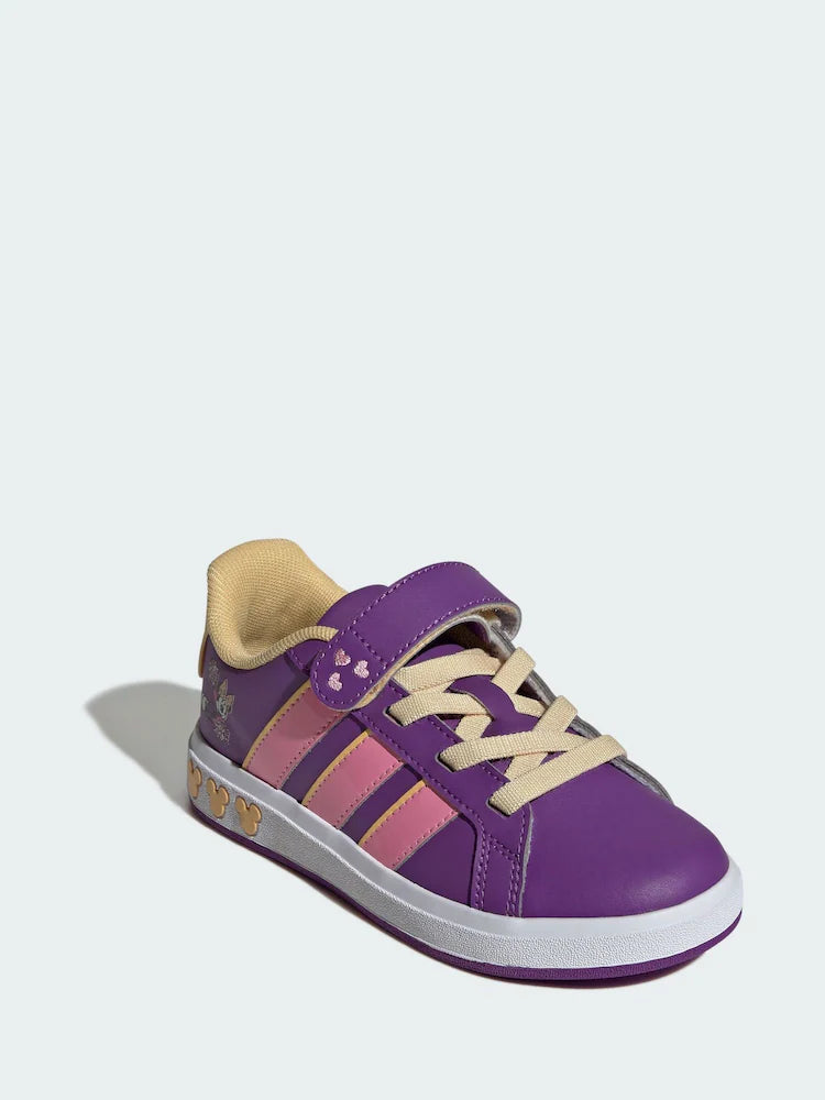 adidas Purple Disney Minnie Mouse Grand Court Shoes