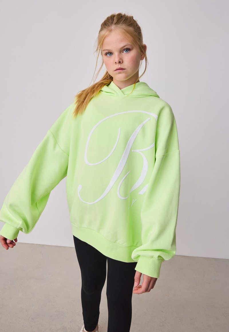 Baker by Ted Baker REGULAR FIT - BACK PRINT - Hoodie - lime green