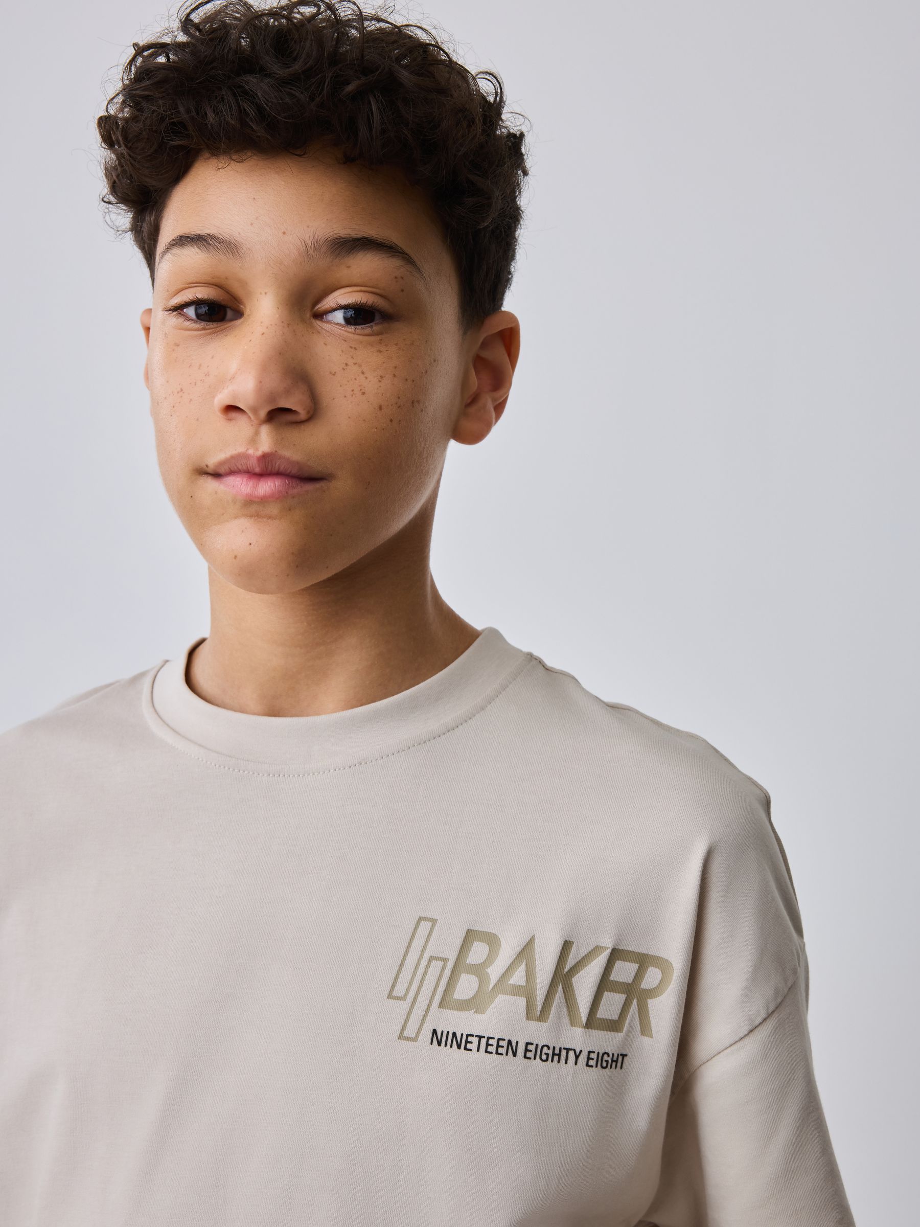 Baker by Ted Baker Oversized Graphic T-Shirt and Shorts Set