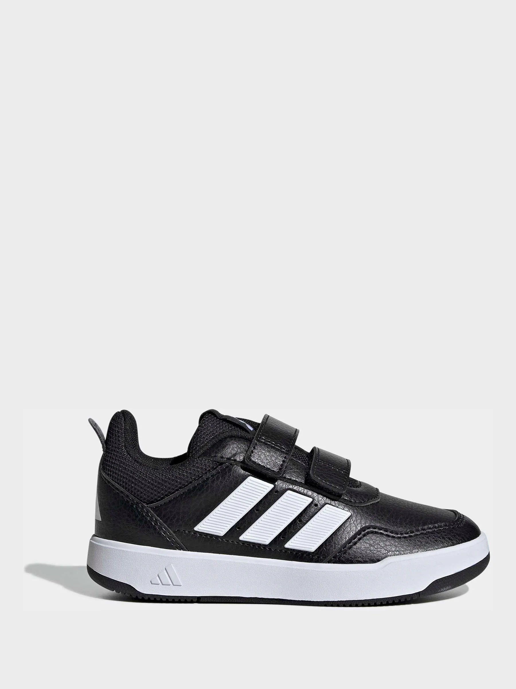 adidas Black/White Hook and Loop Tensaur Sport 3.0 Junior Trainers