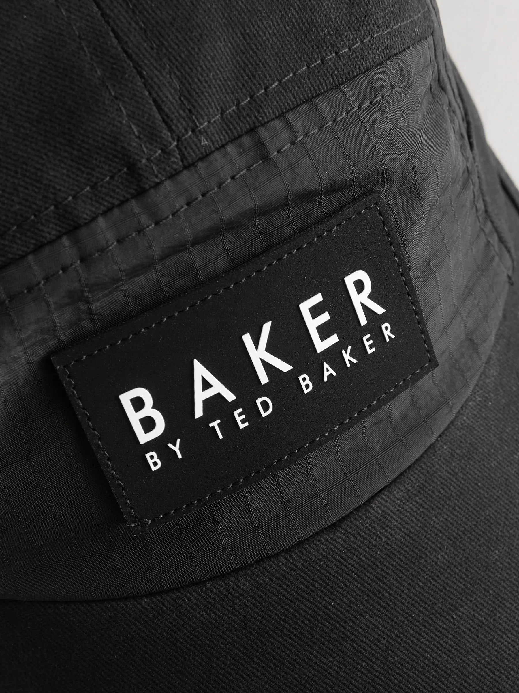 Baker by Ted Baker Logo Baseball Black cap