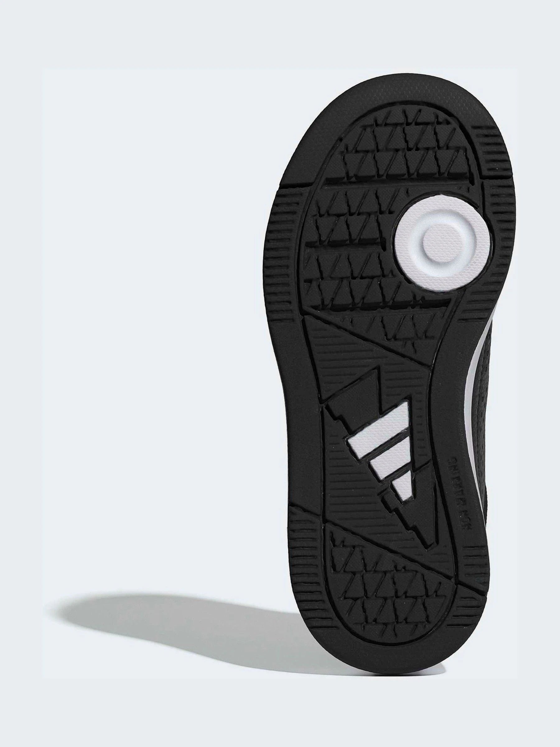 adidas Black Ground/White Hook and Loop Tensaur Sport 3.0 Junior Trainers