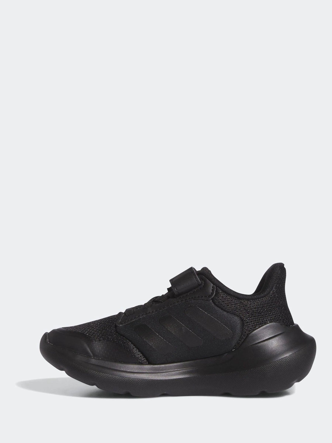 adidas Black Tensaur Run 2.0 Hook and Loop Kids Trainers