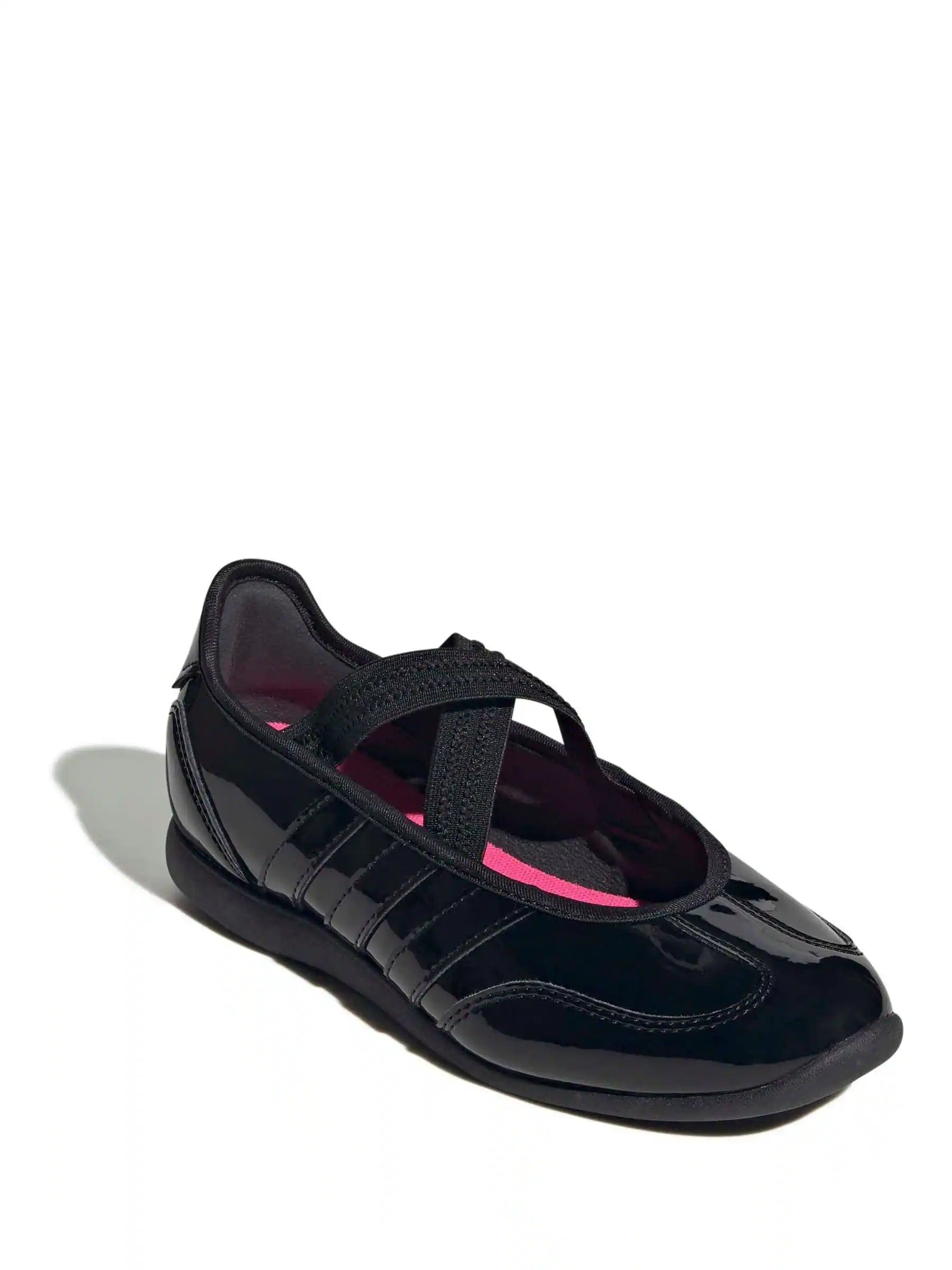 adidas Black Patent Barreda Mary Jane Junior Trainers