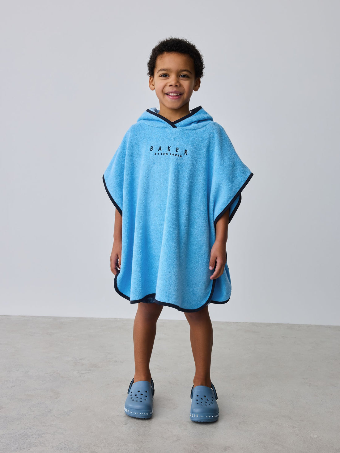 Baker by Ted Baker Blue Towelling Poncho