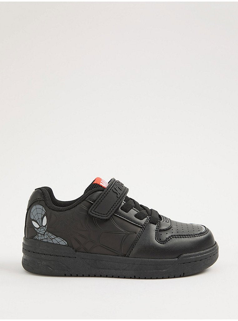 Spider-Man Single Strap School Shoes