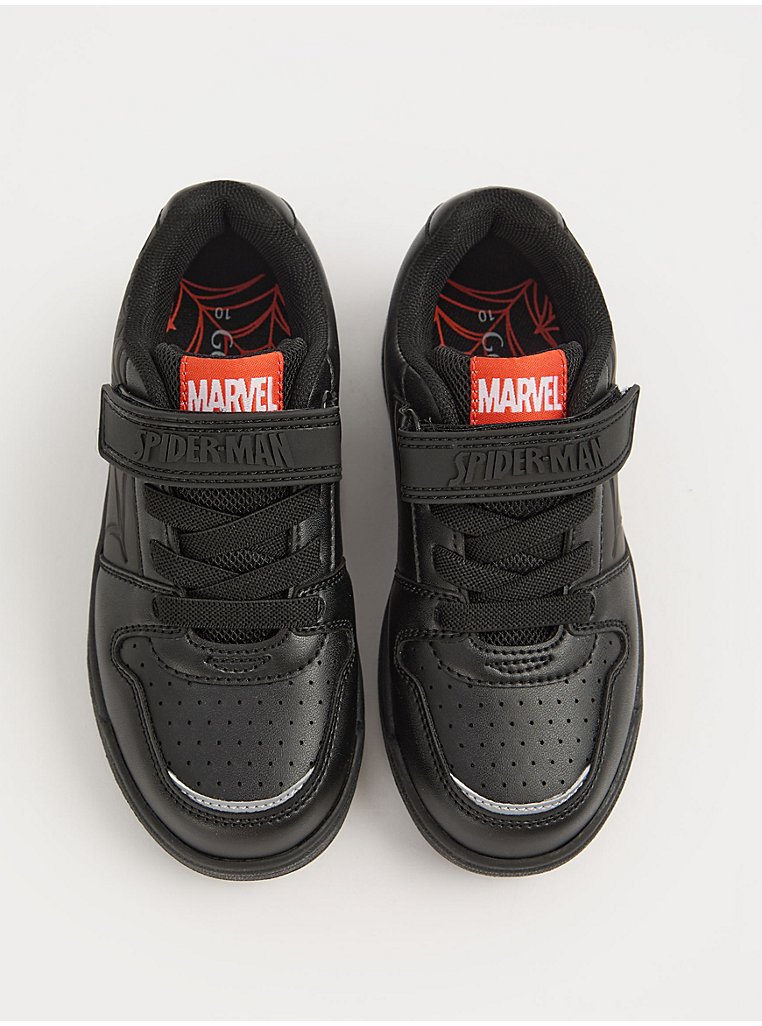 Spider-Man Single Strap School Shoes