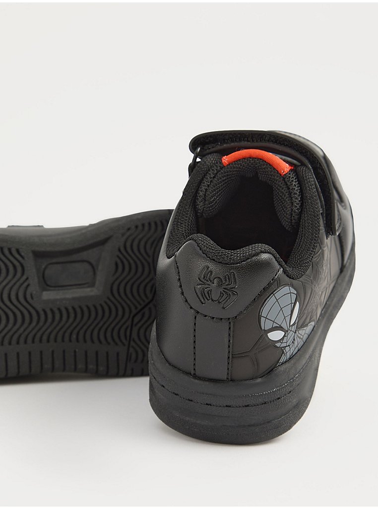 Spider-Man Single Strap School Shoes