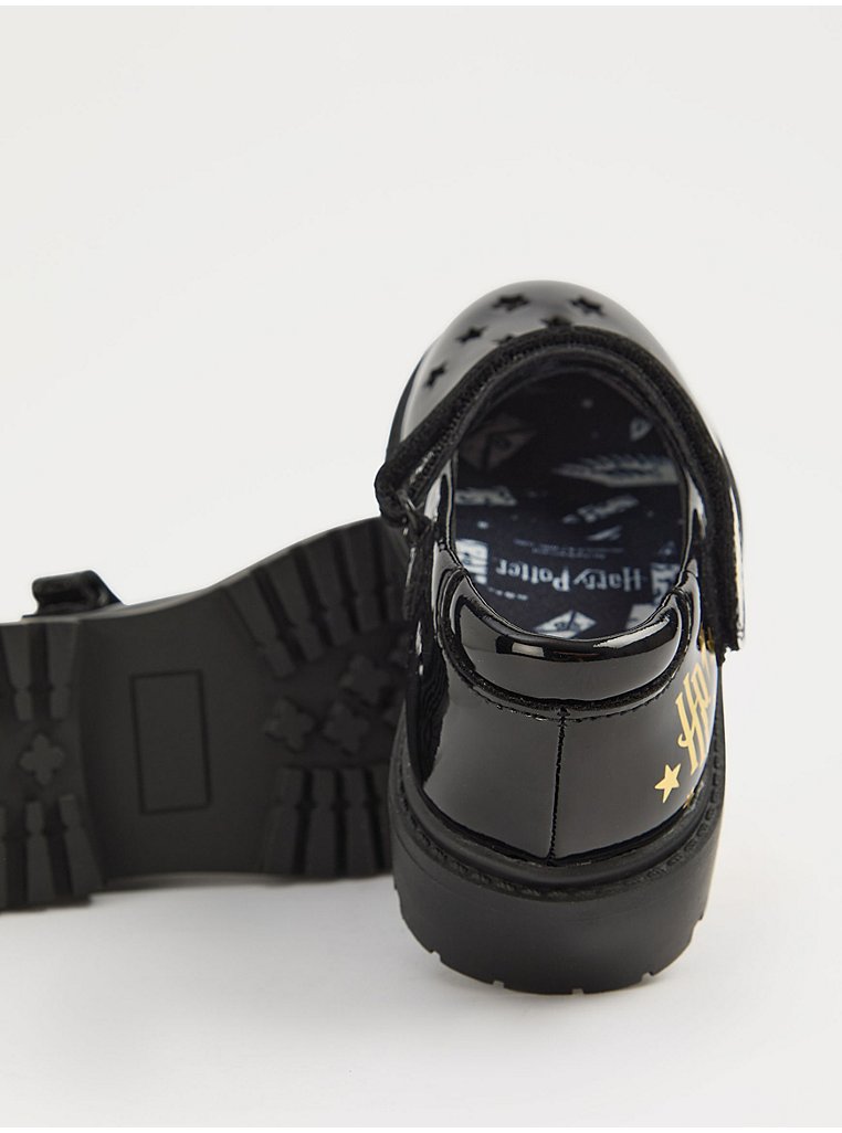 Harry Potter Black Patent Mary Jane School Shoes