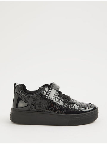 Hello Kitty Black Patent School Shoes