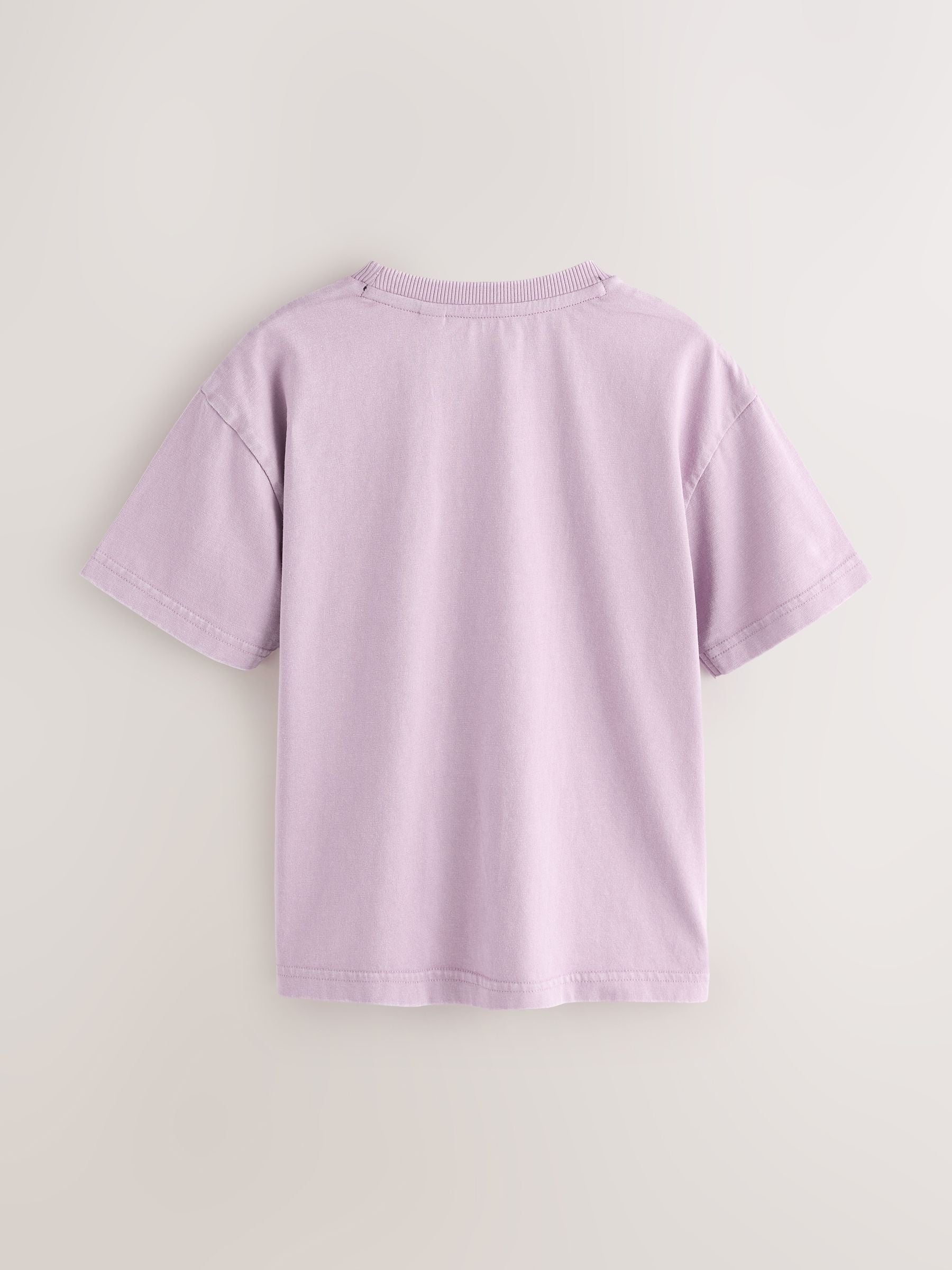 smALLSAINTS Washed Purple Crew Neck T-Shirts 3 Pack