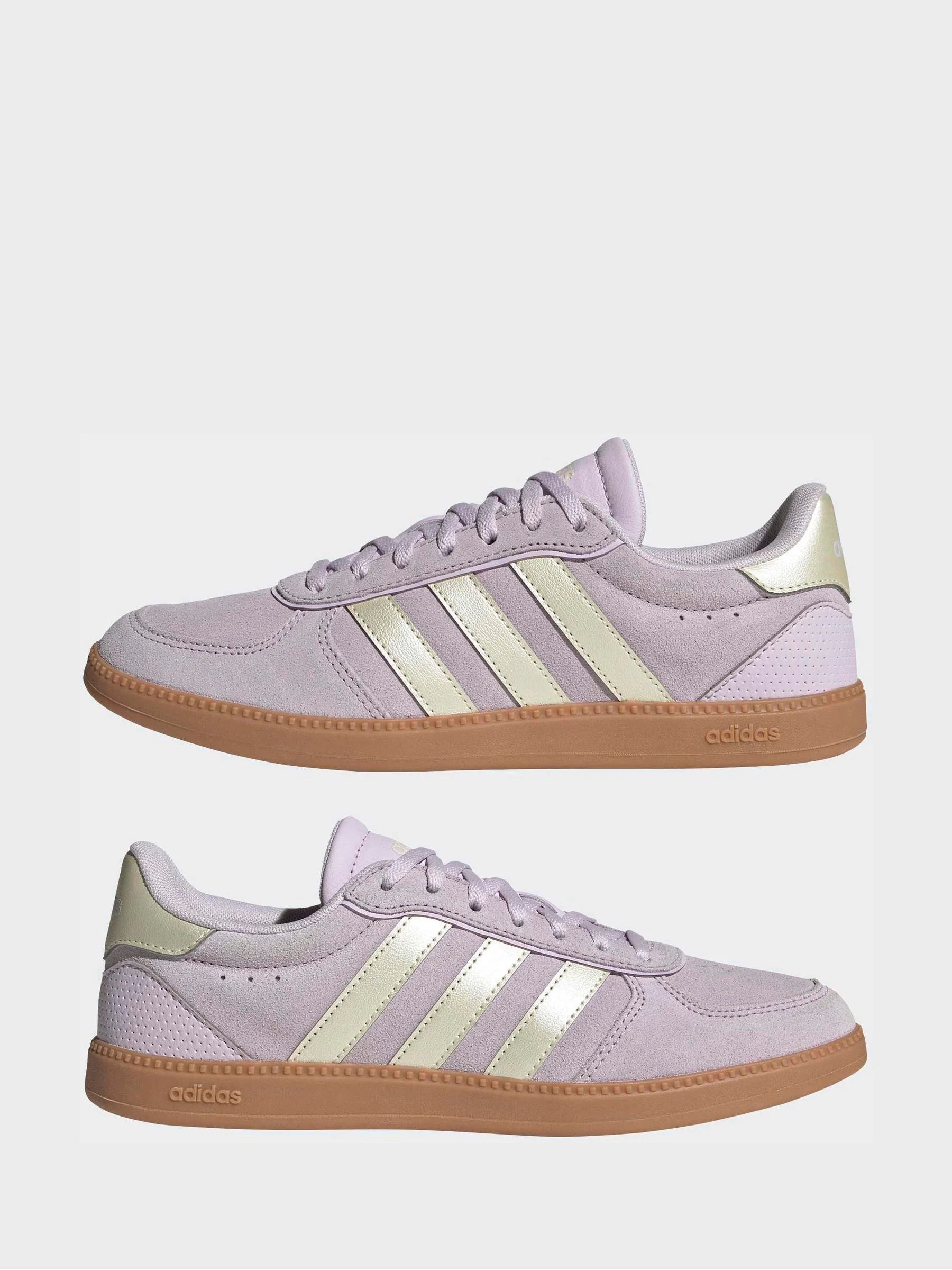adidas Purple Breaknet Sleek Trainers