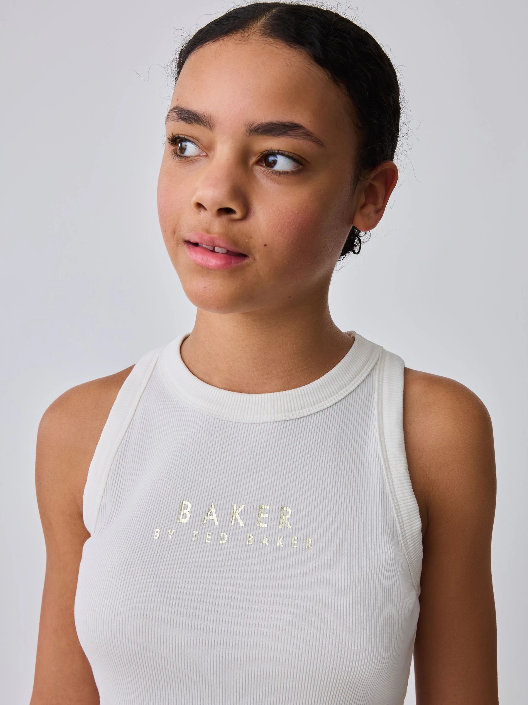 Baker by Ted Baker 2 Piece Racer Vest & Sweat Shorts Set