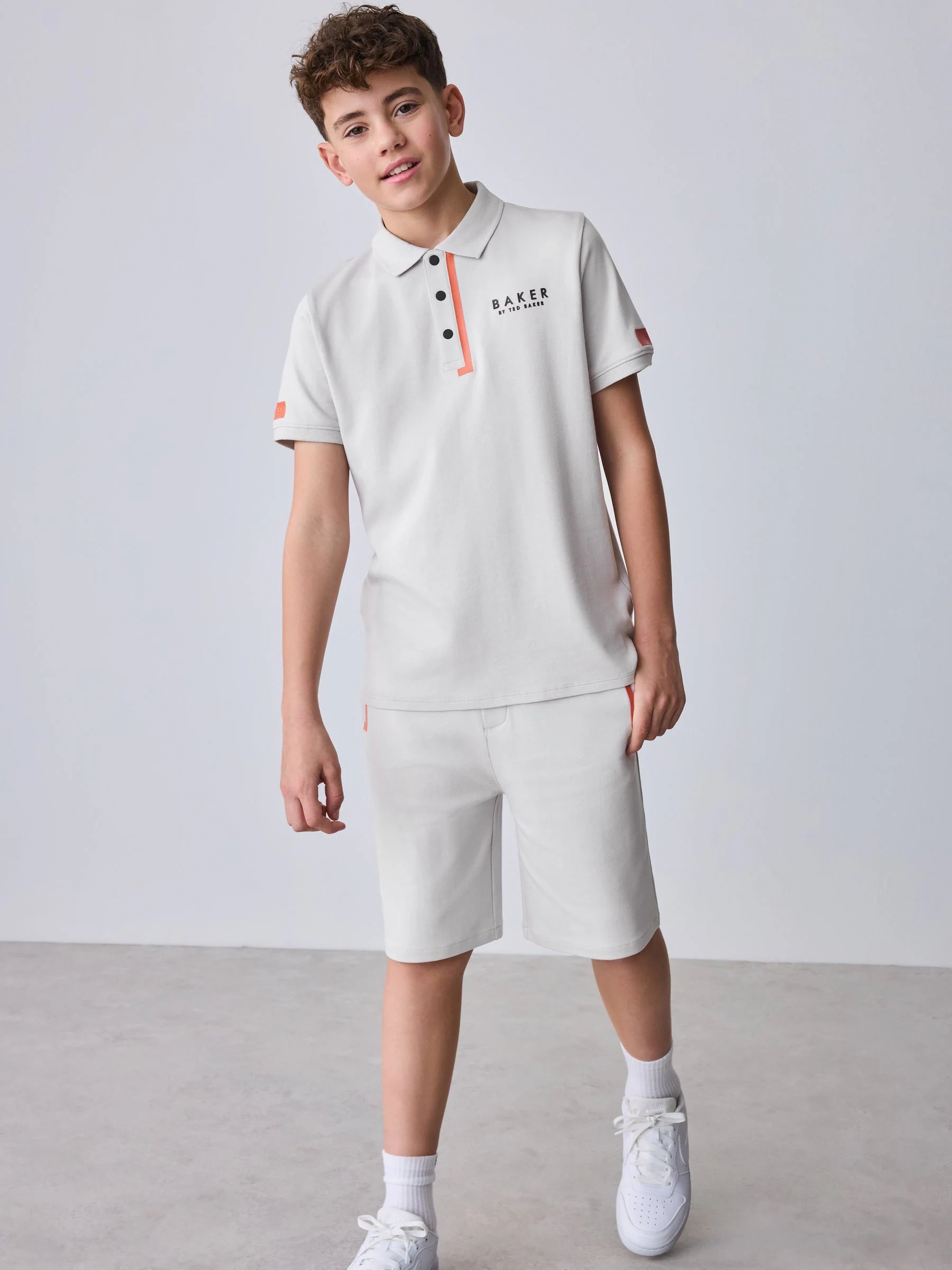 Baker by Ted Baker Short Sleeve Polo Shirt and Shorts Set