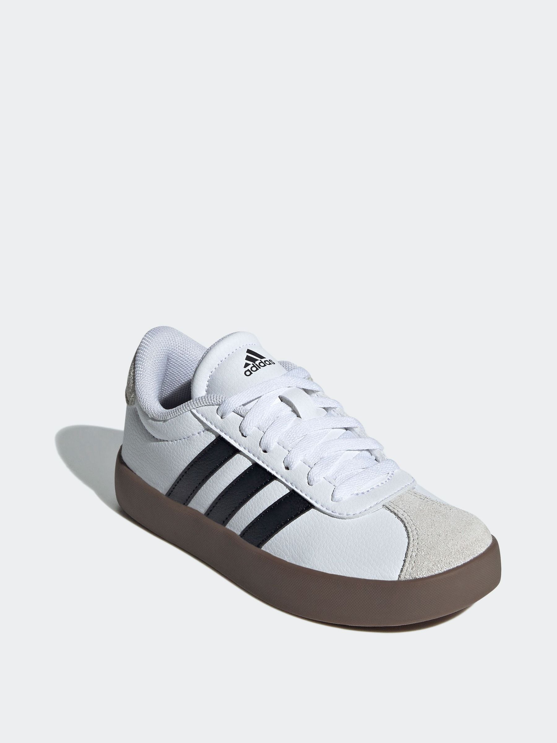 adidas White/Black VL Court 3.0 Trainers