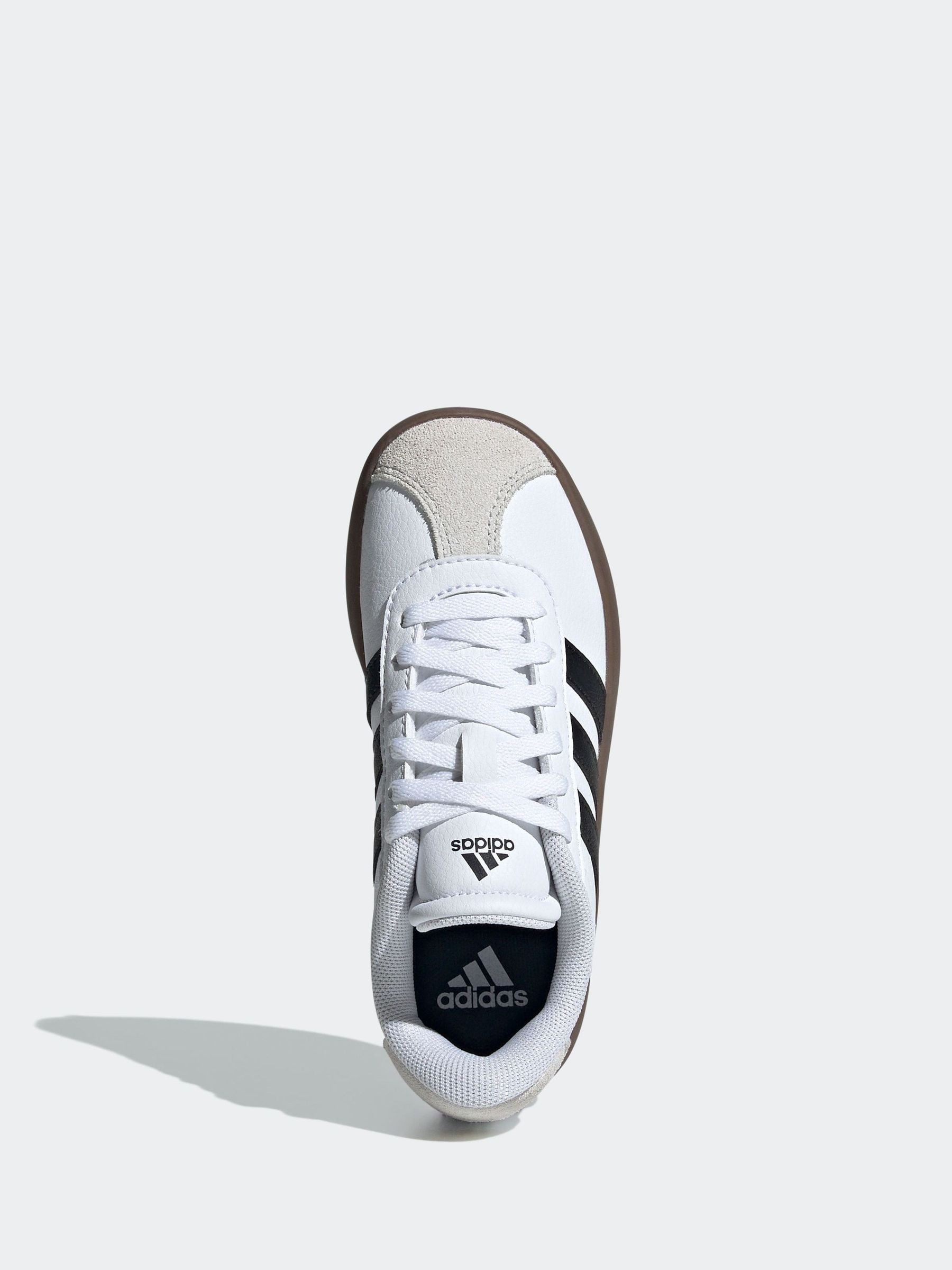 adidas White/Black VL Court 3.0 Trainers
