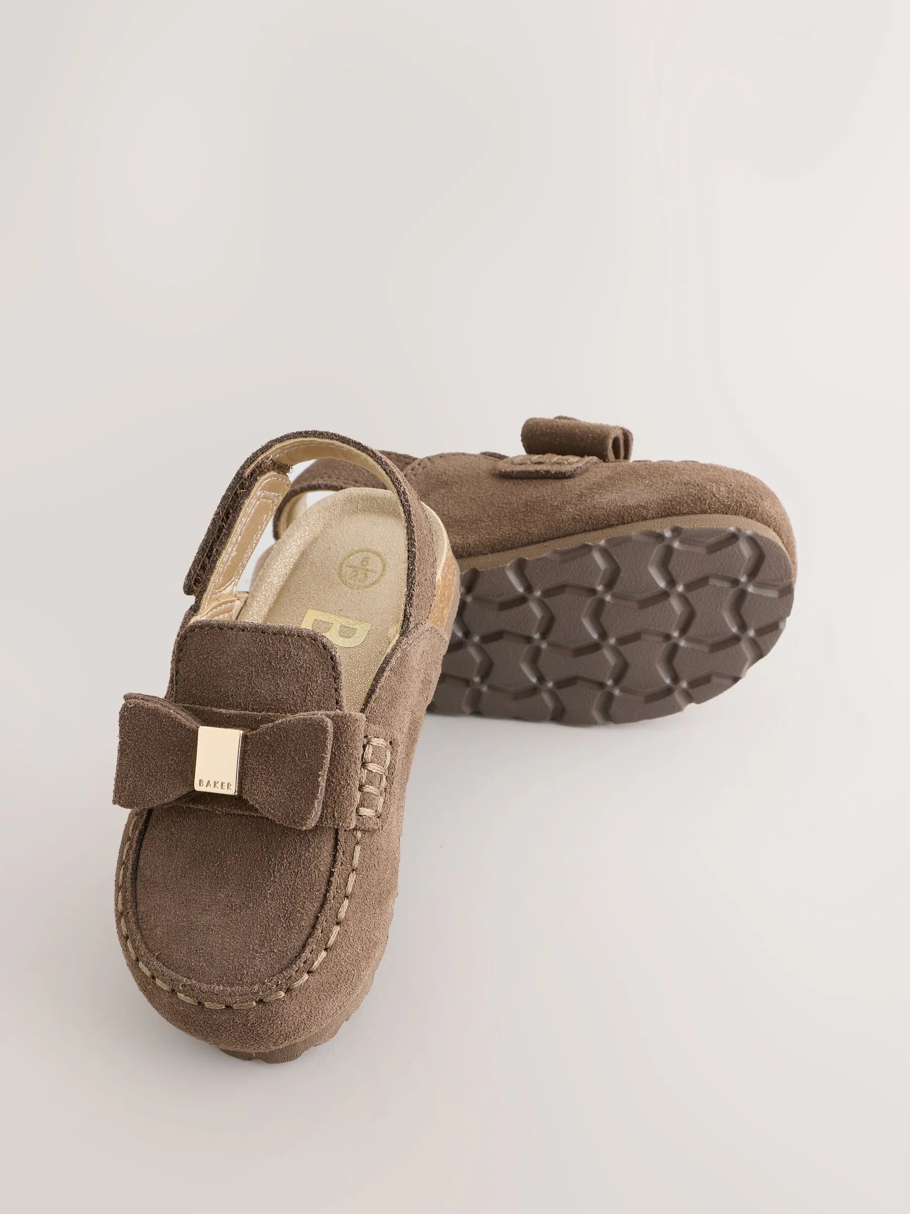 Baker by Ted Baker Bow Mocassin Mule Clog Sandals