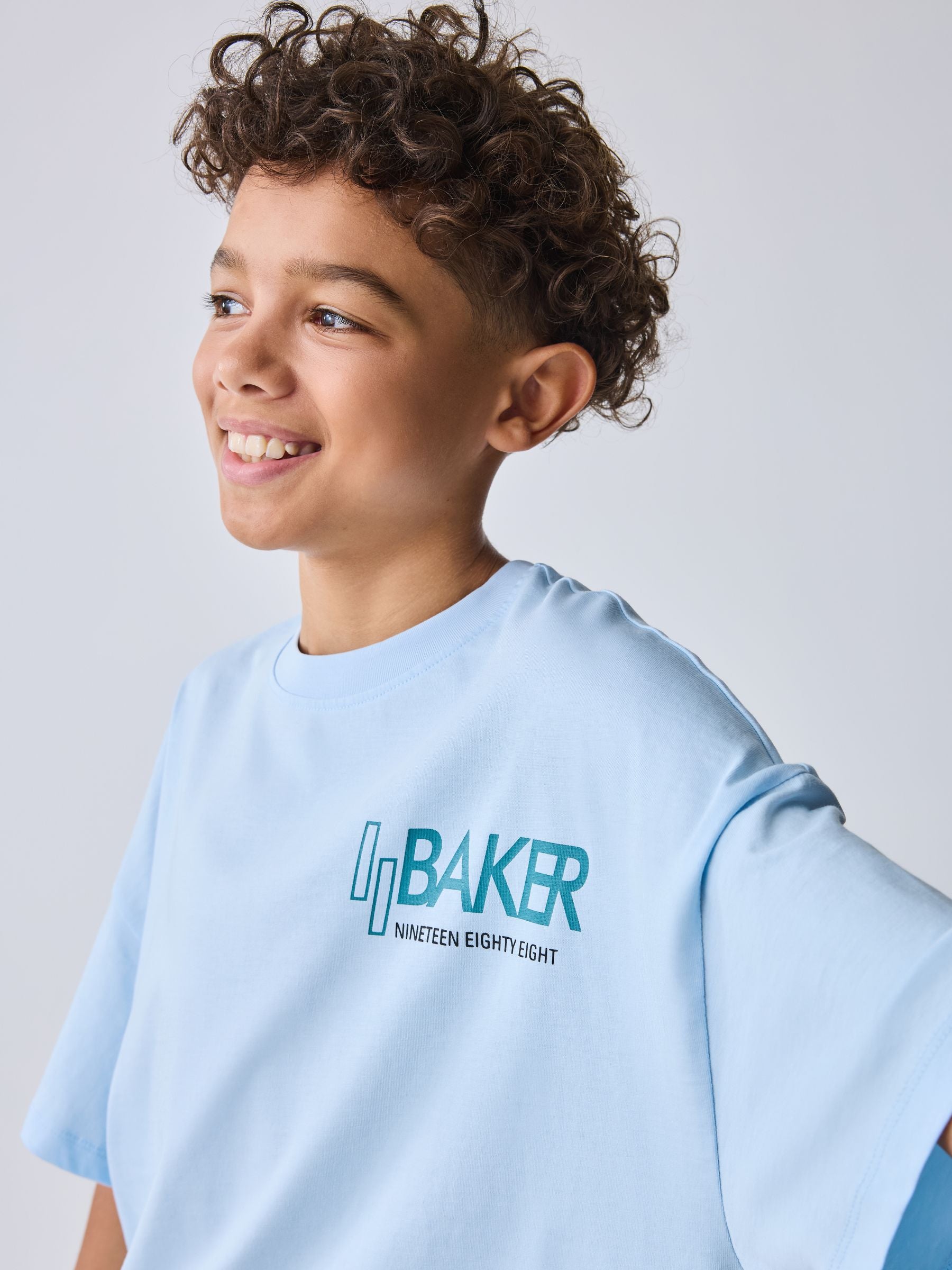 Baker by Ted Baker Oversized Graphic T-Shirt and Shorts Set