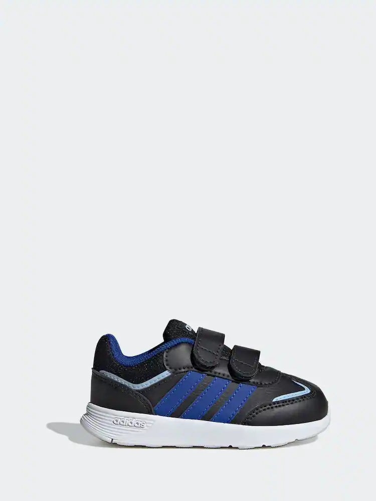 adidas Black/Navy Tensaur Switch Hook and Loop Infant Trainers