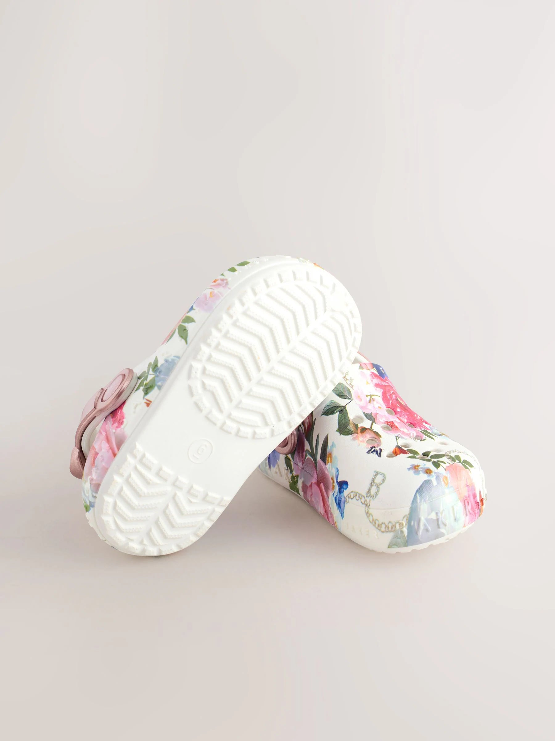 Baker by Ted Baker Girls Bow Clog Sandals
