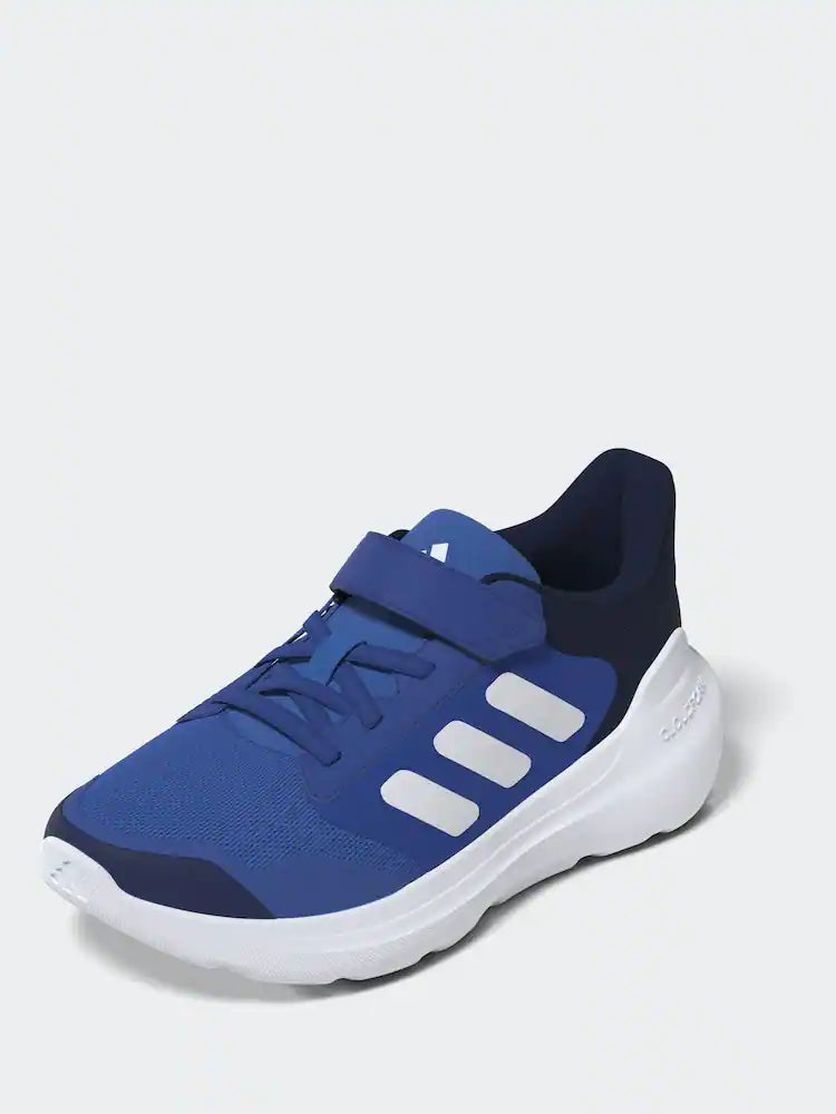 adidas Blue Tensaur Run 2.0 Hook and Loop Kids Trainers