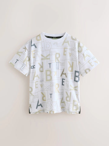 Baker By Ted Baker Letter Print T-Shirt