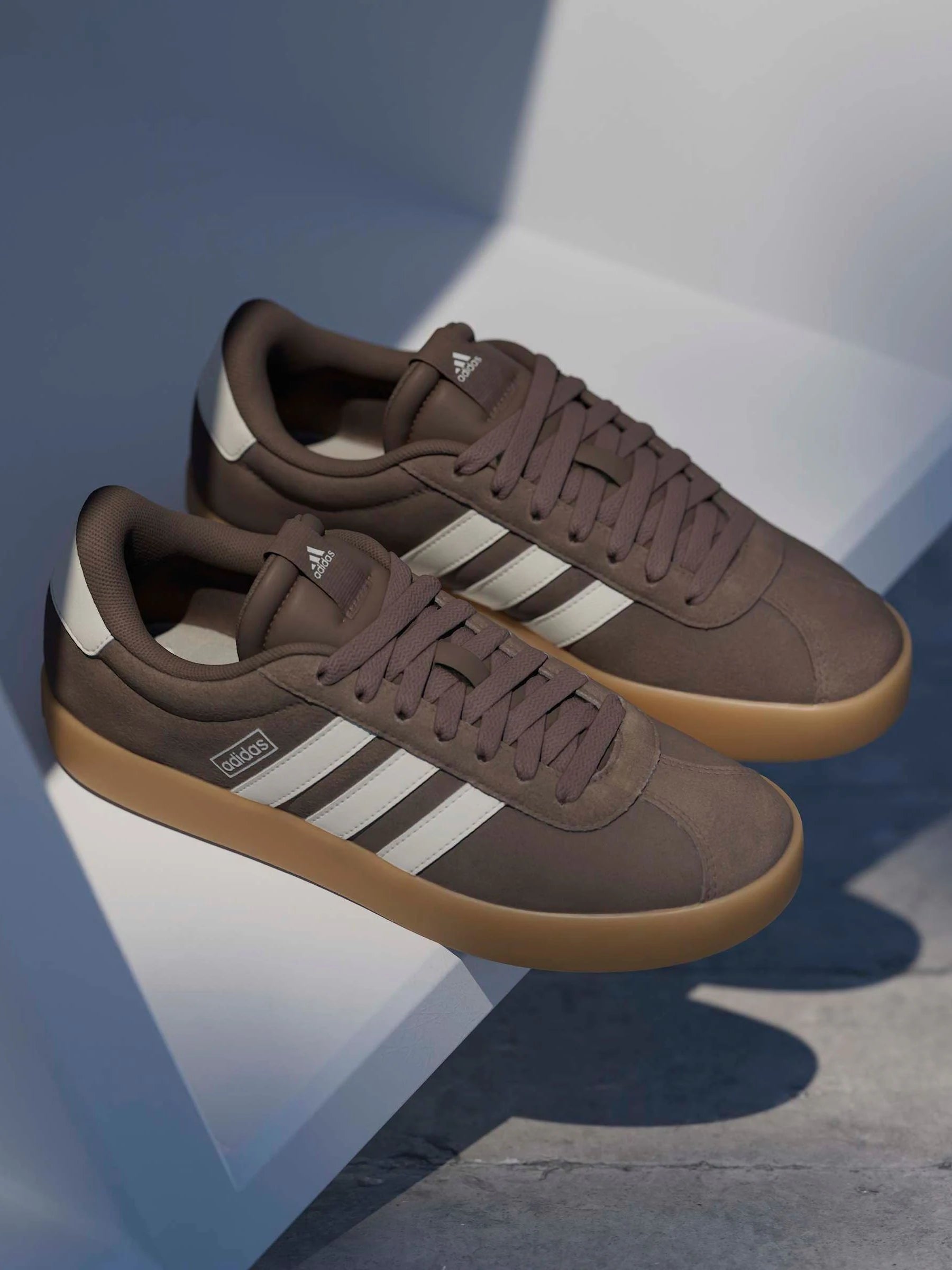 adidas Chocolate Brown VL Court 3.0 Trainers