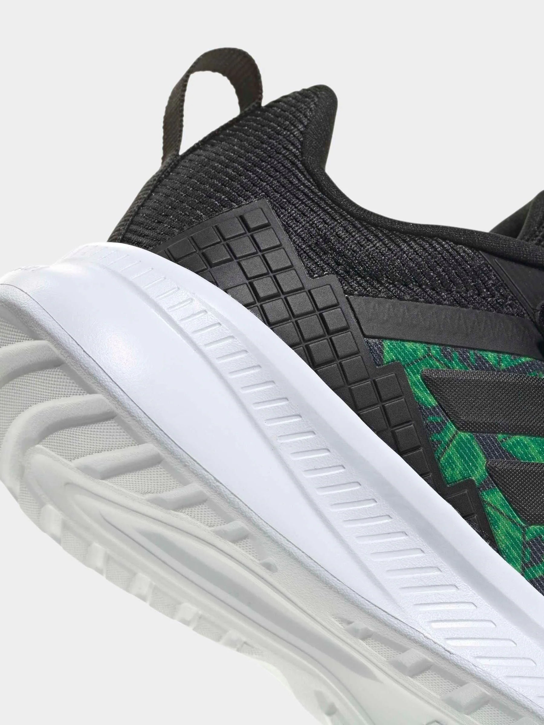 adidas Black Minecraft Forarun 4.0 Kids Trainers