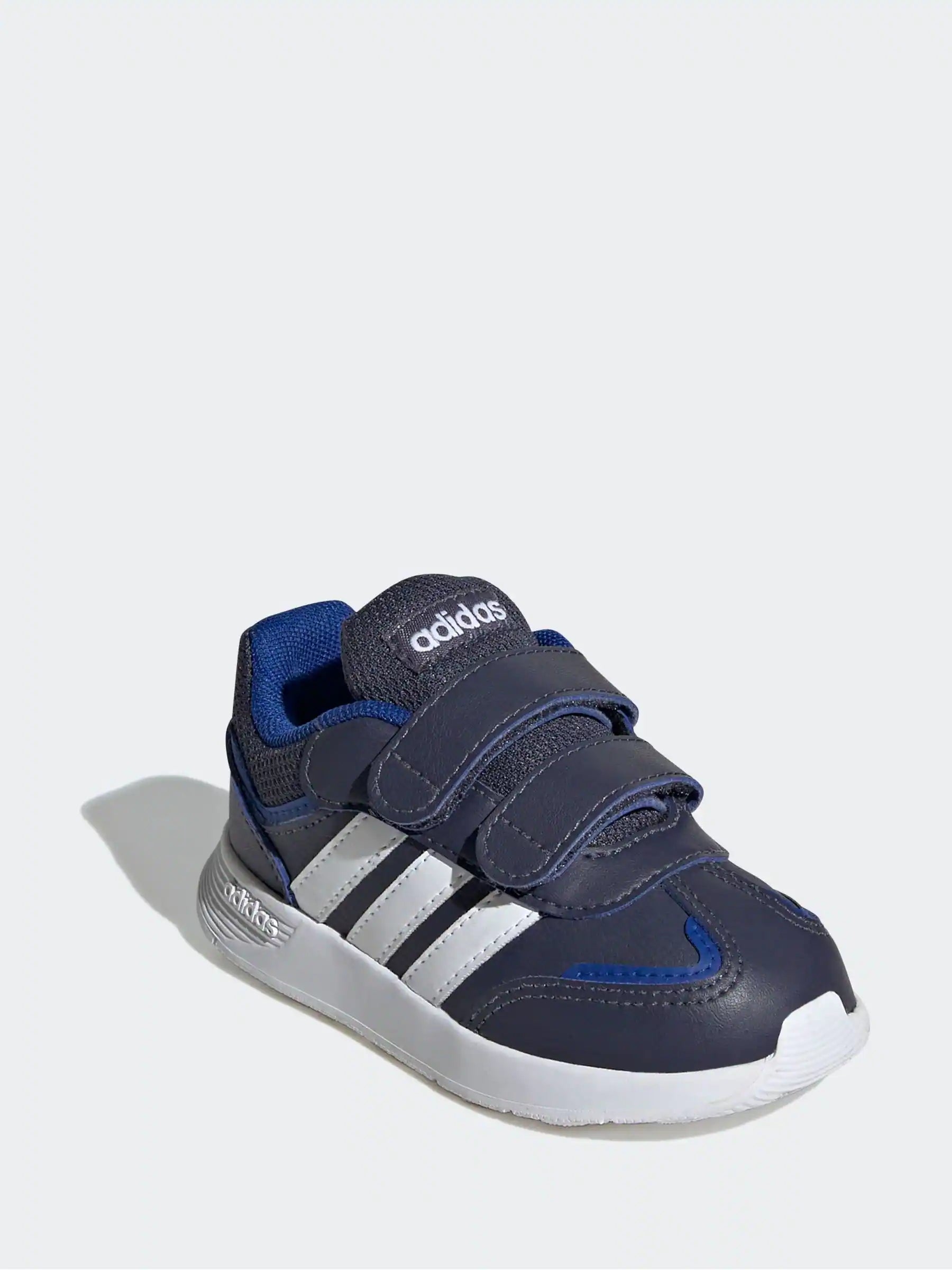 adidas Navy/White Tensaur Switch Hook and Loop Infant Trainers